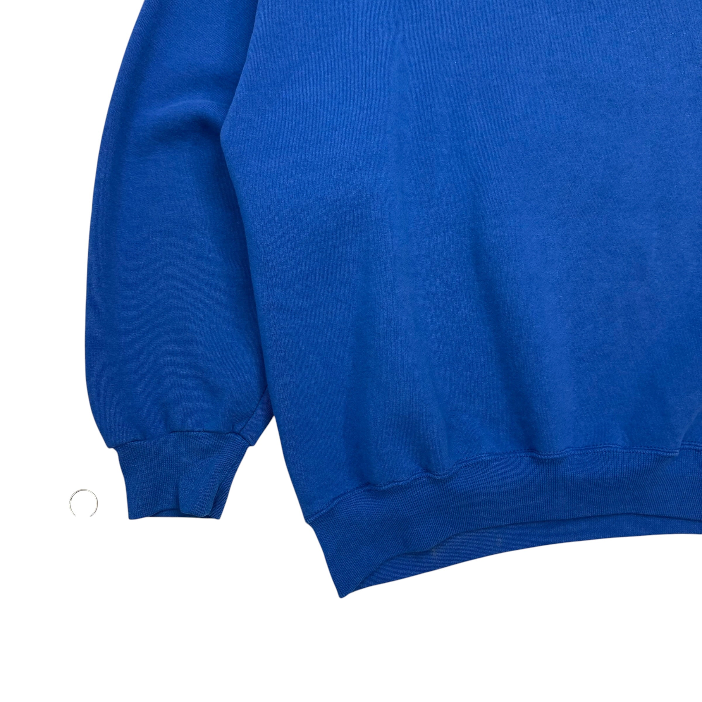 Vintage Russell Athletics Blank Crewneck Blue