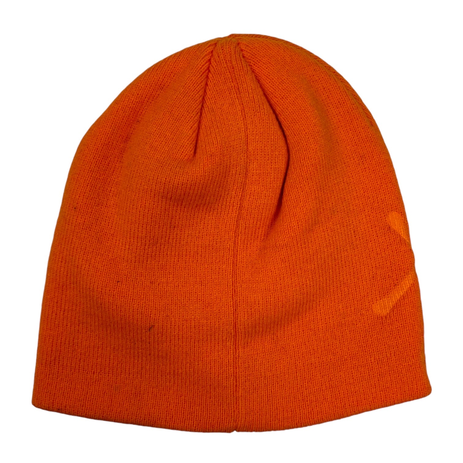 Stussy Debossed Basic Logo Skullcap Beanie Orange