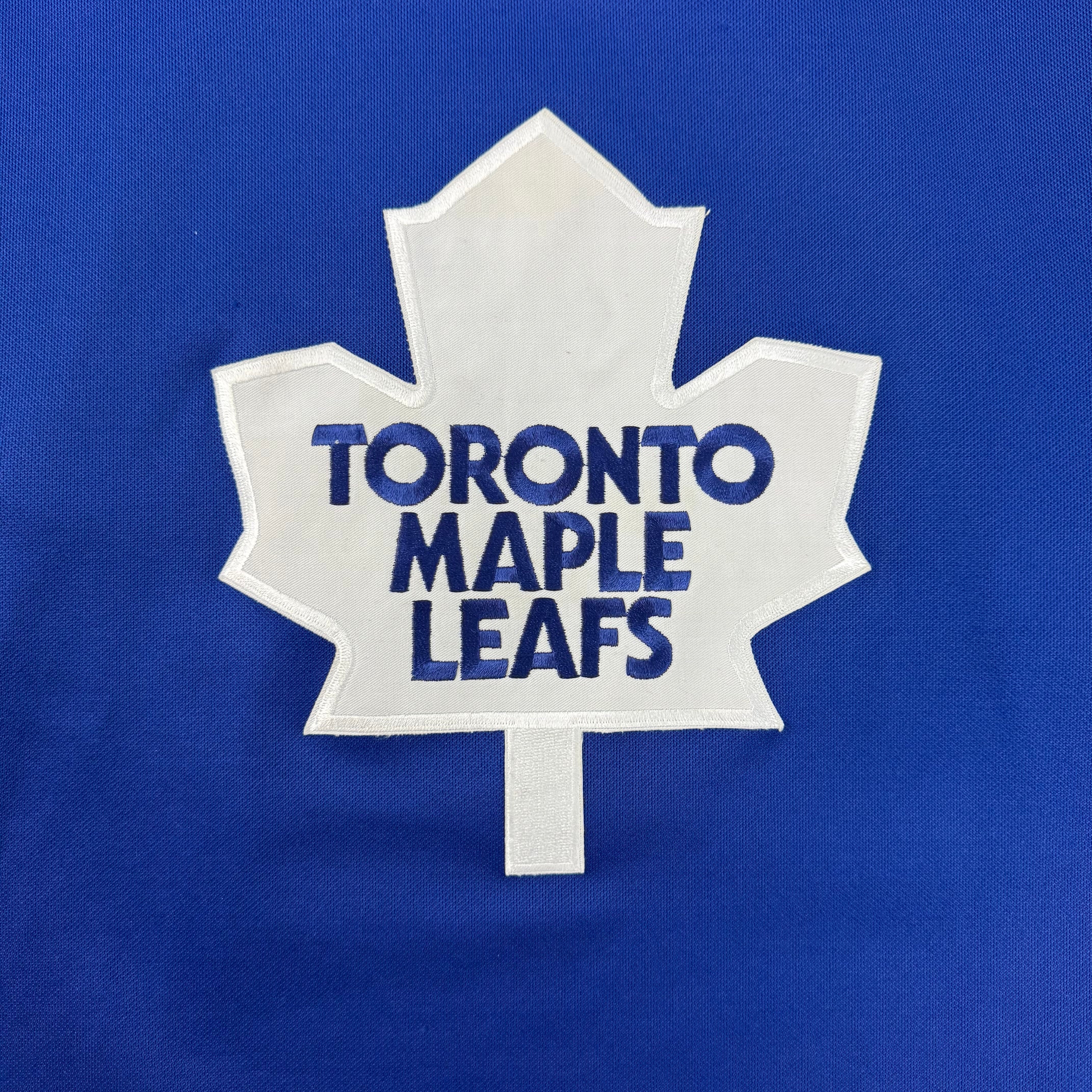 Vintage Toronto Maple Leafs Hockey Jersey Blue