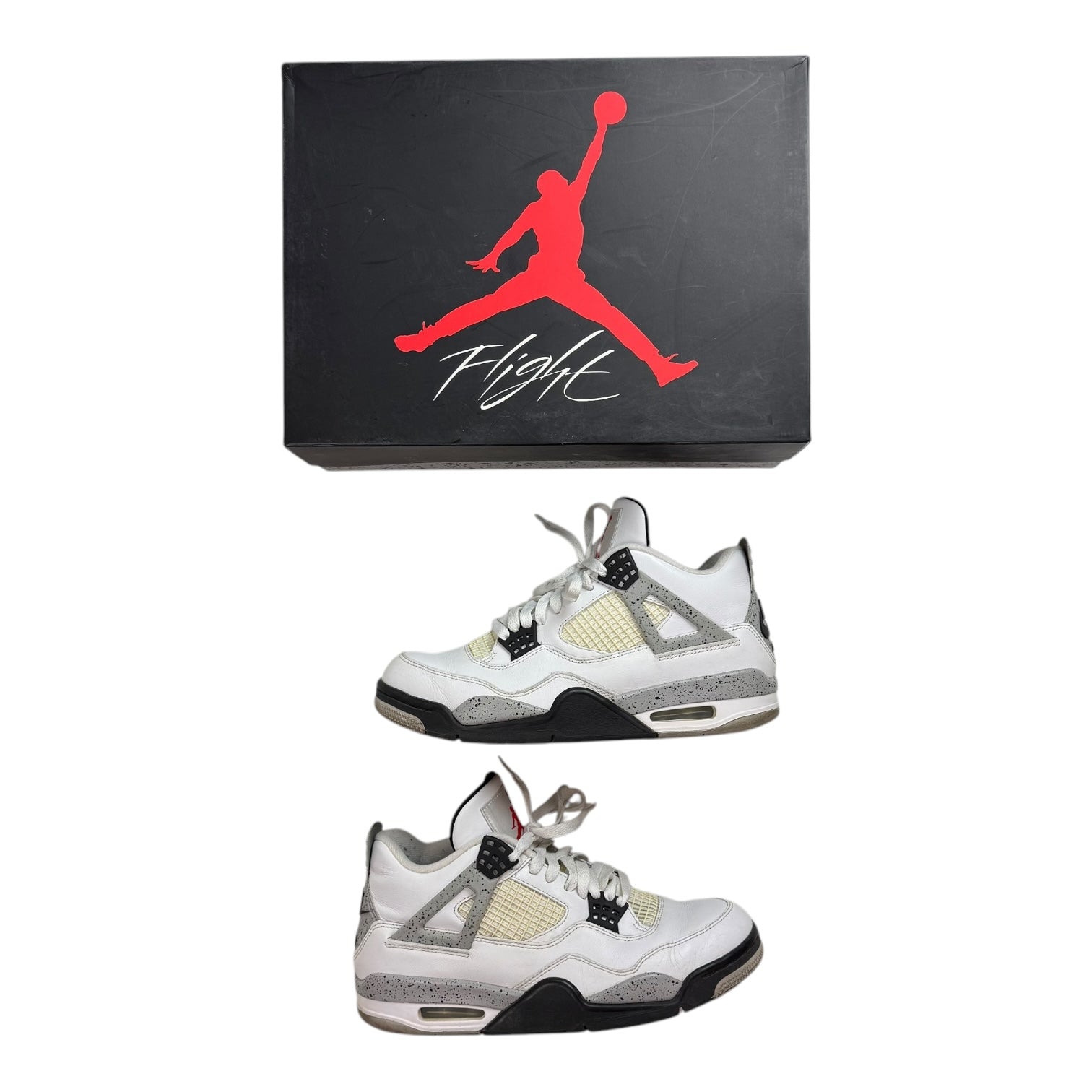 Jordan 4 Retro White Cement (2016) (Used)