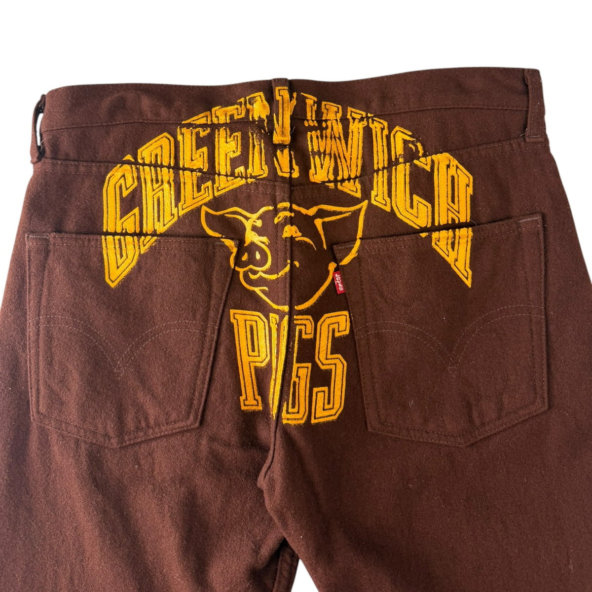 Junya Watanabe Greenwich Pigs Wool Pants