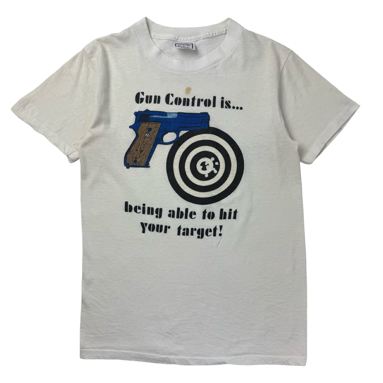 Vintage Gun Control Is… Being Able To Hit Your Target! T-Shirt