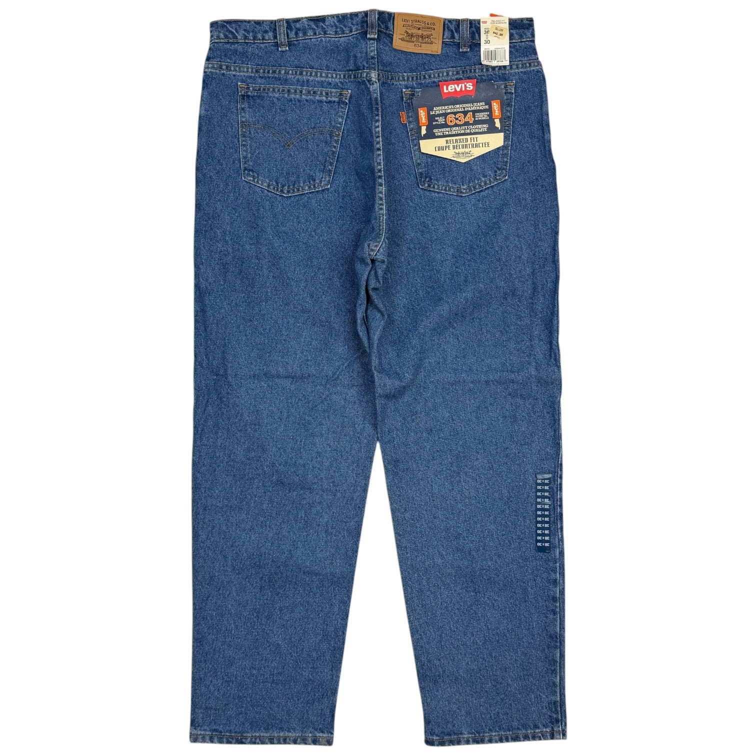 Vintage Levi’s 634 Relaxed Fit Denim Jeans Dark Wash