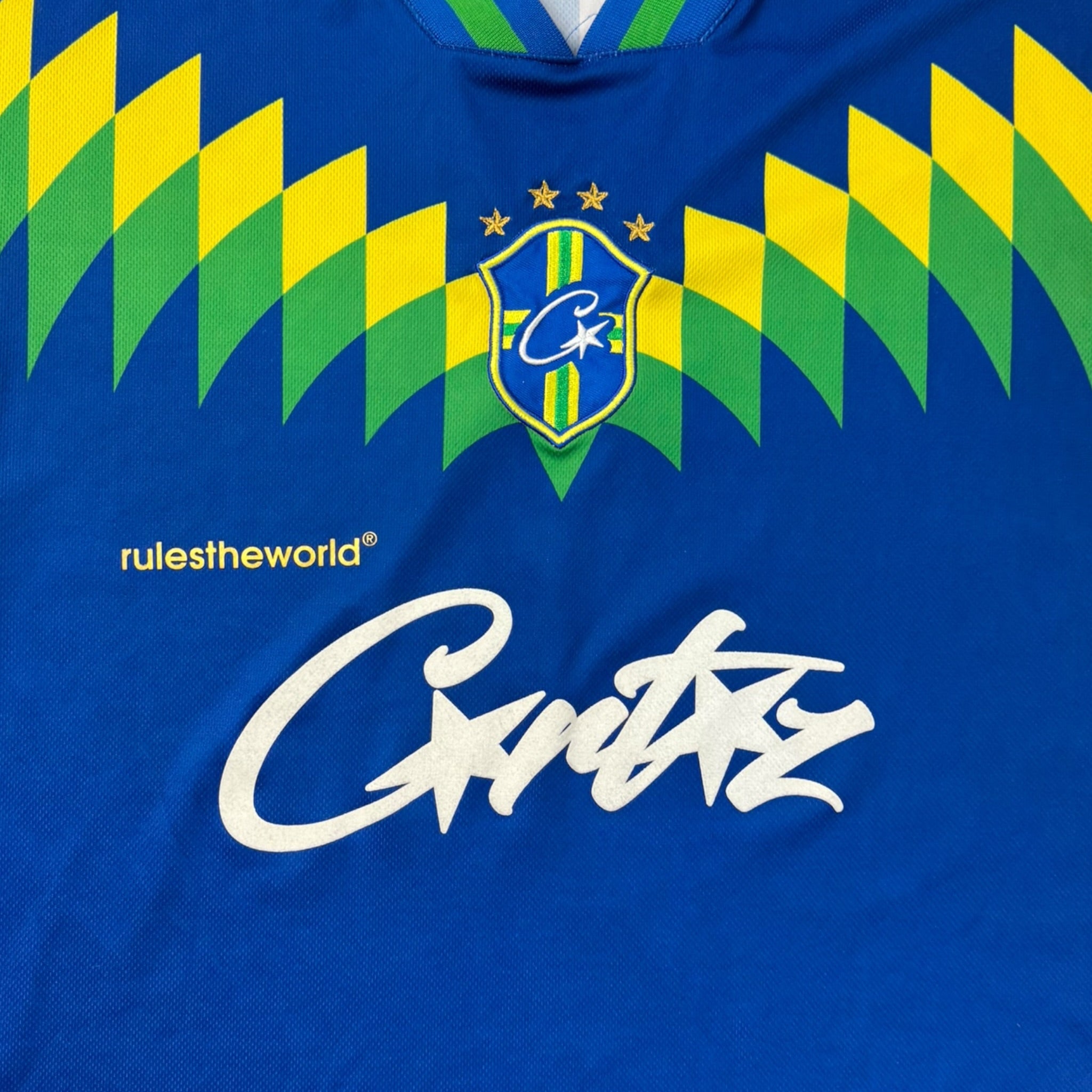 Corteiz Club America ‘Brasil’ Jersey Blue