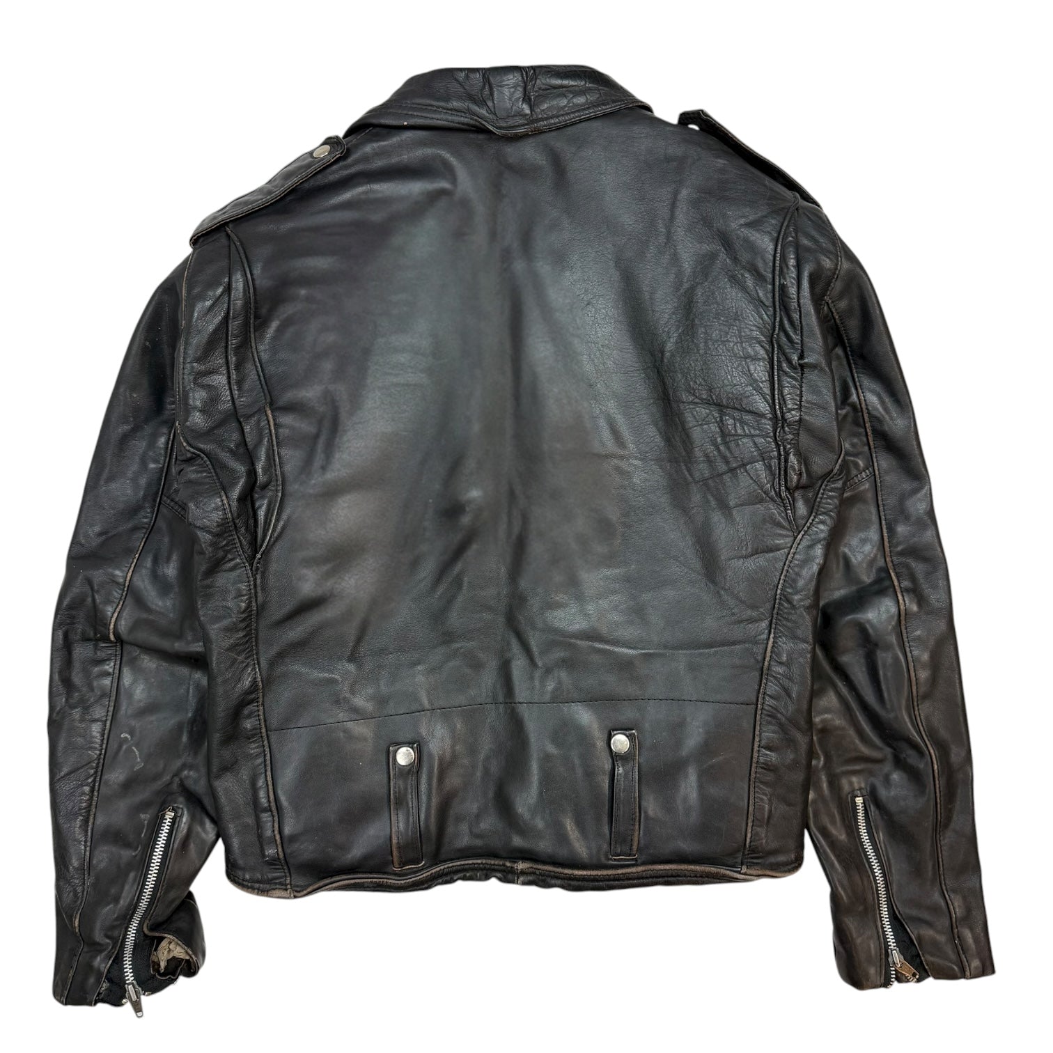 Vintage Bristol Leather Jacket Black