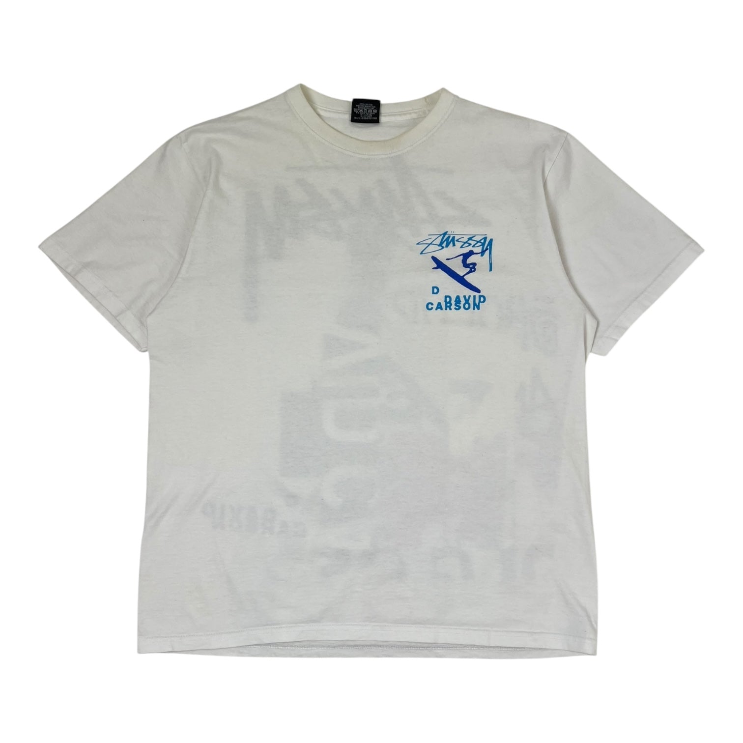 Stussy x David Carson “ Do Your Thang” T-Shirt White