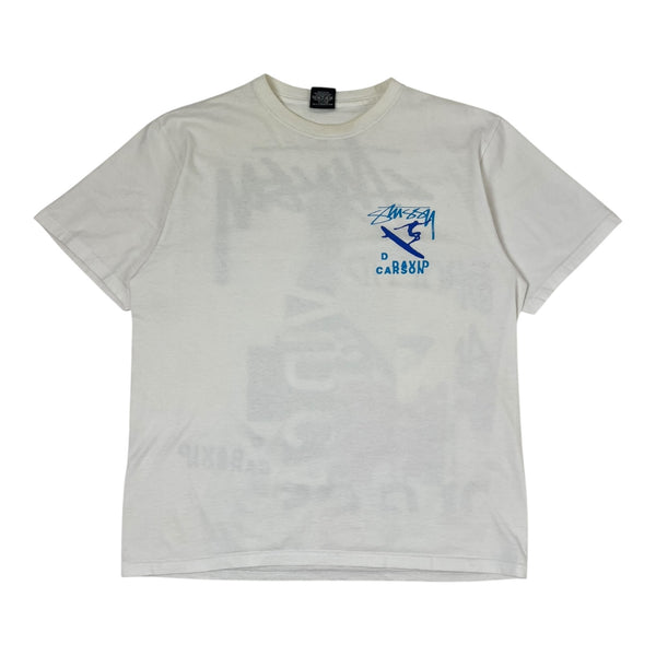 Stussy x David Carson “ Do Your Thang” T-Shirt White