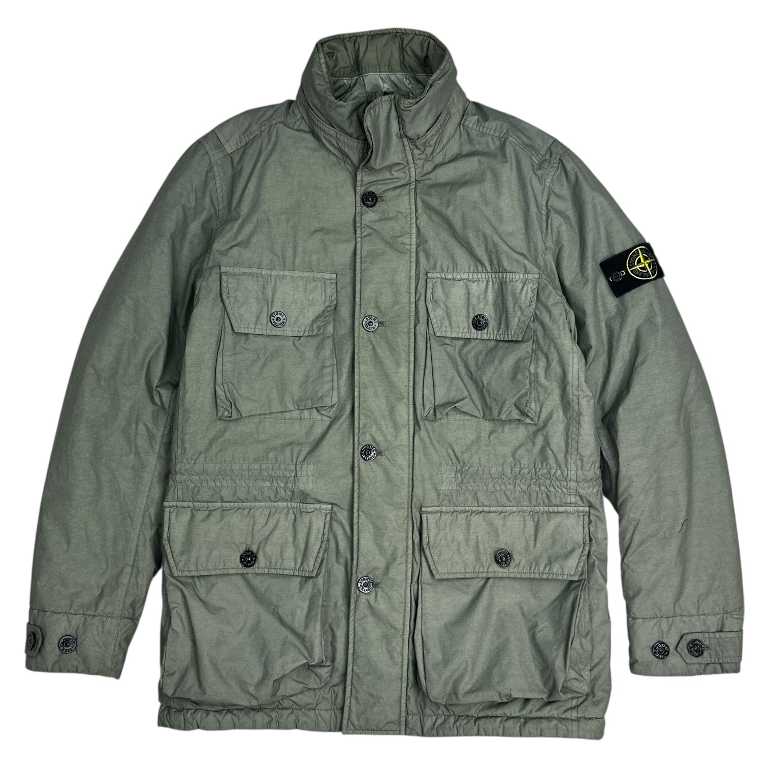 Stone Island Naslan Light Watro Field Jacket Sage Green