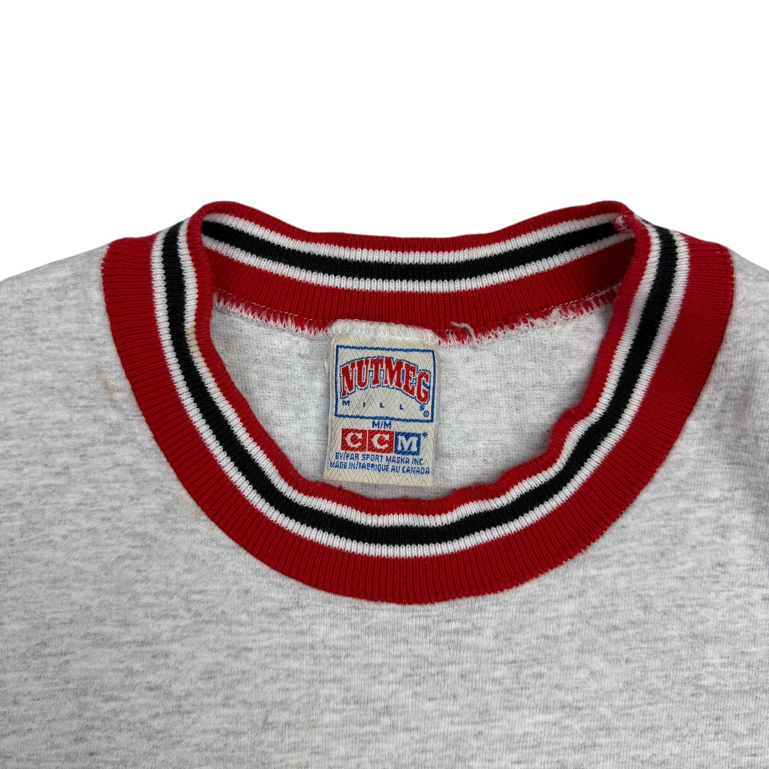 Vintage Nutmeg CCM Chicago Bulls Tee Grey