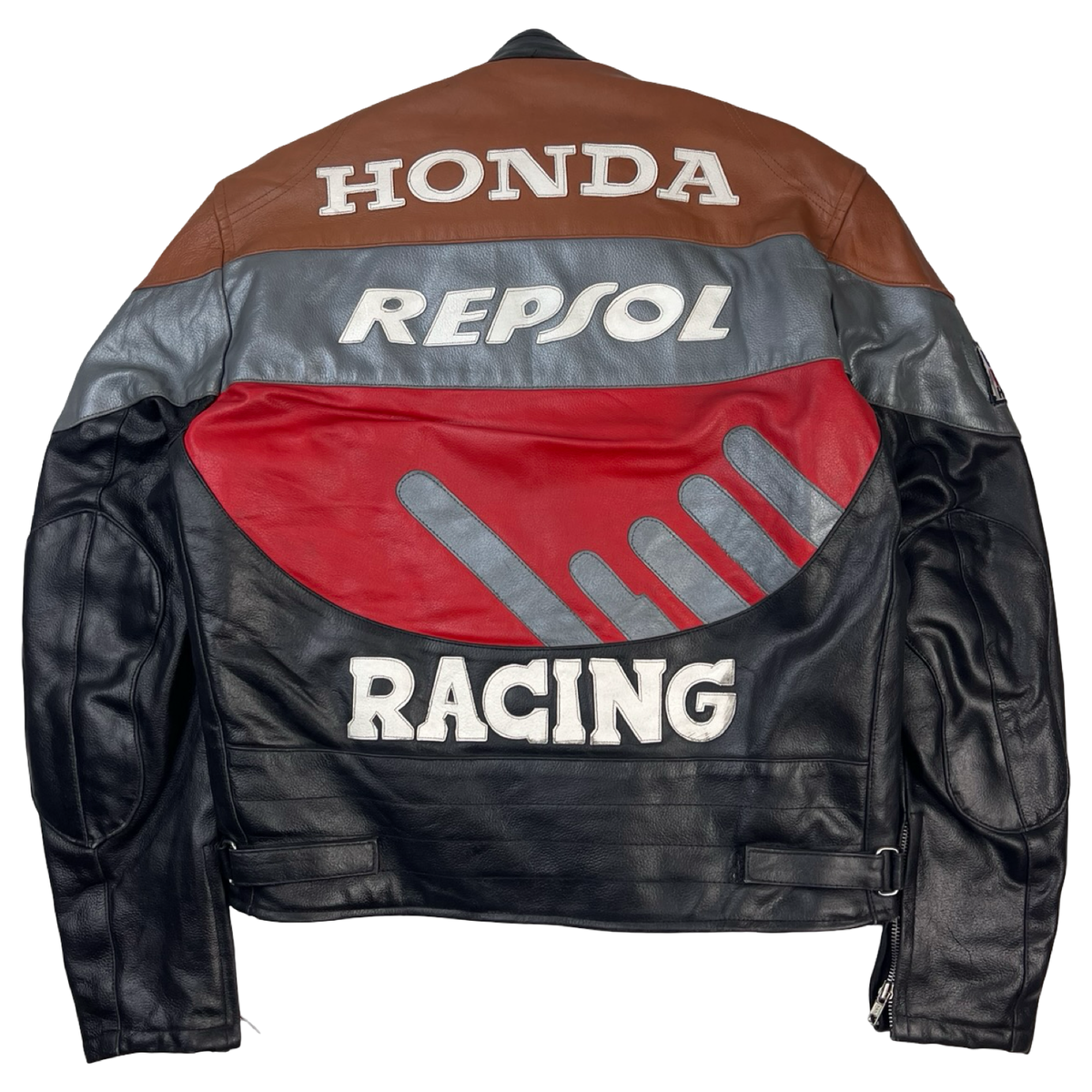 Vintage Repsol Honda Riding Leather Jacket