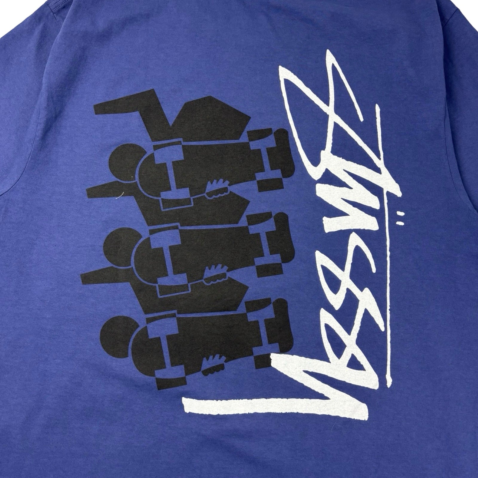 Stussy Skate Stack Pigment Dyed Tee Indigo