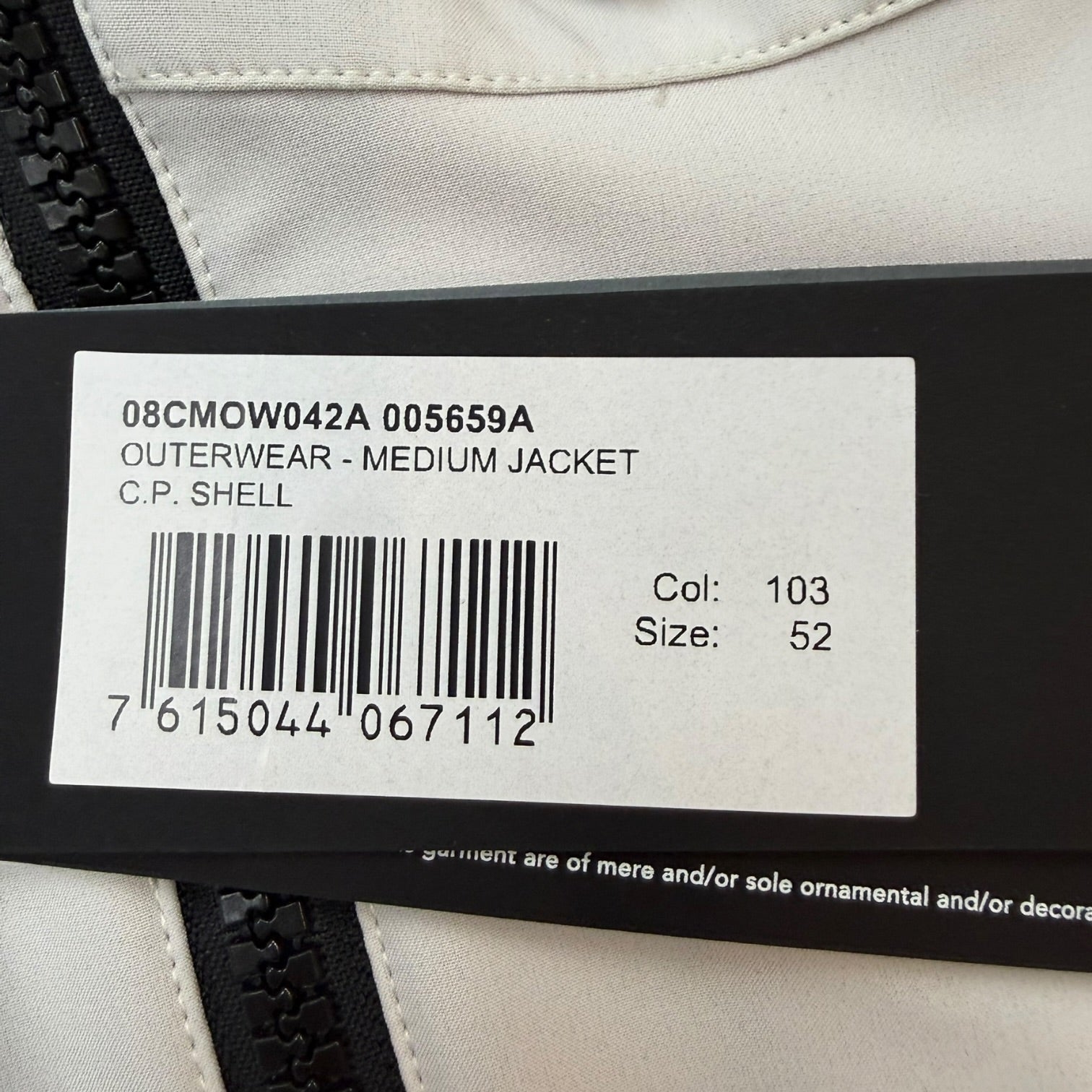 C.P. Company C.P. Shell Goggle Jacket White