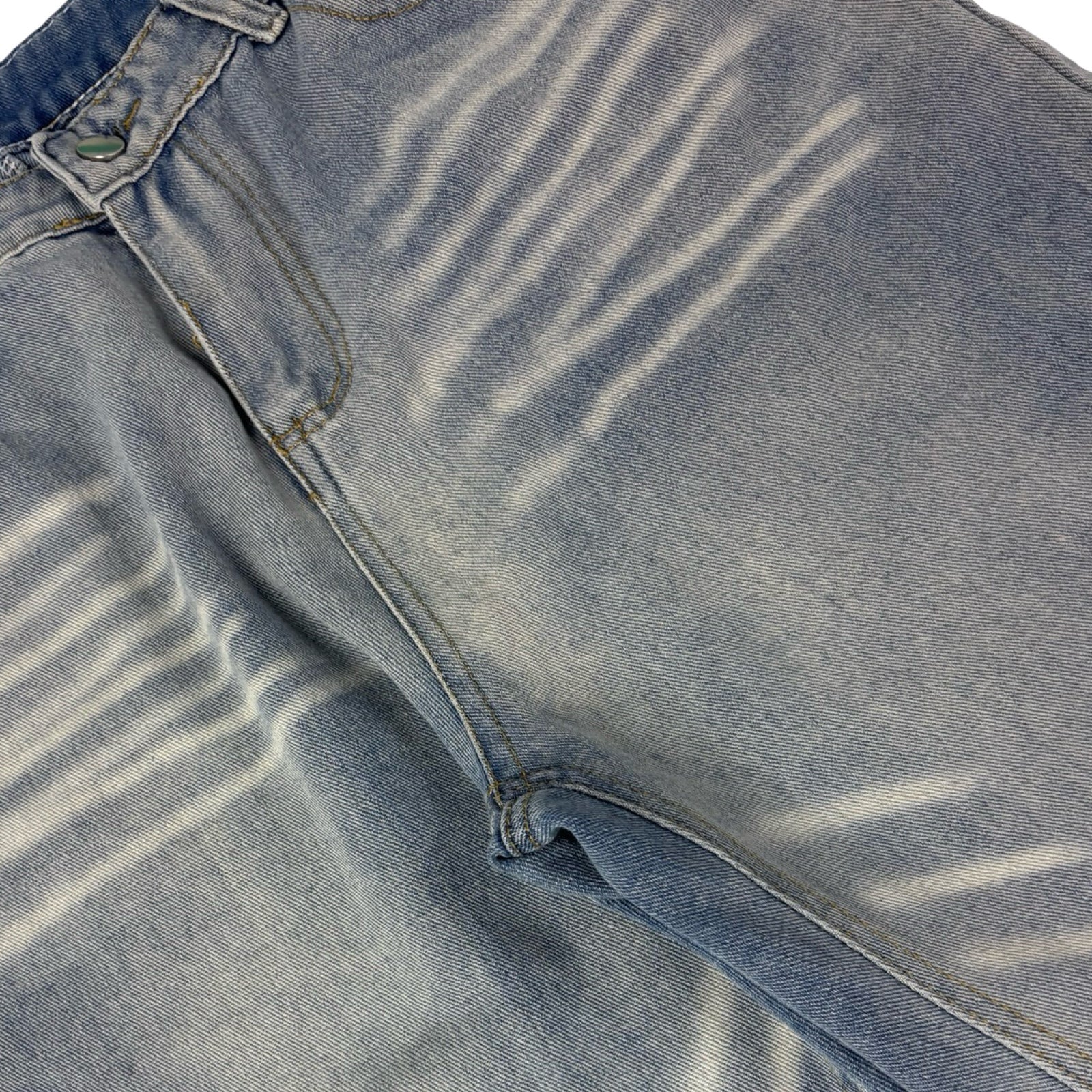 Vintage DSquared Light Wash Baggy Flared Denim Bottoms