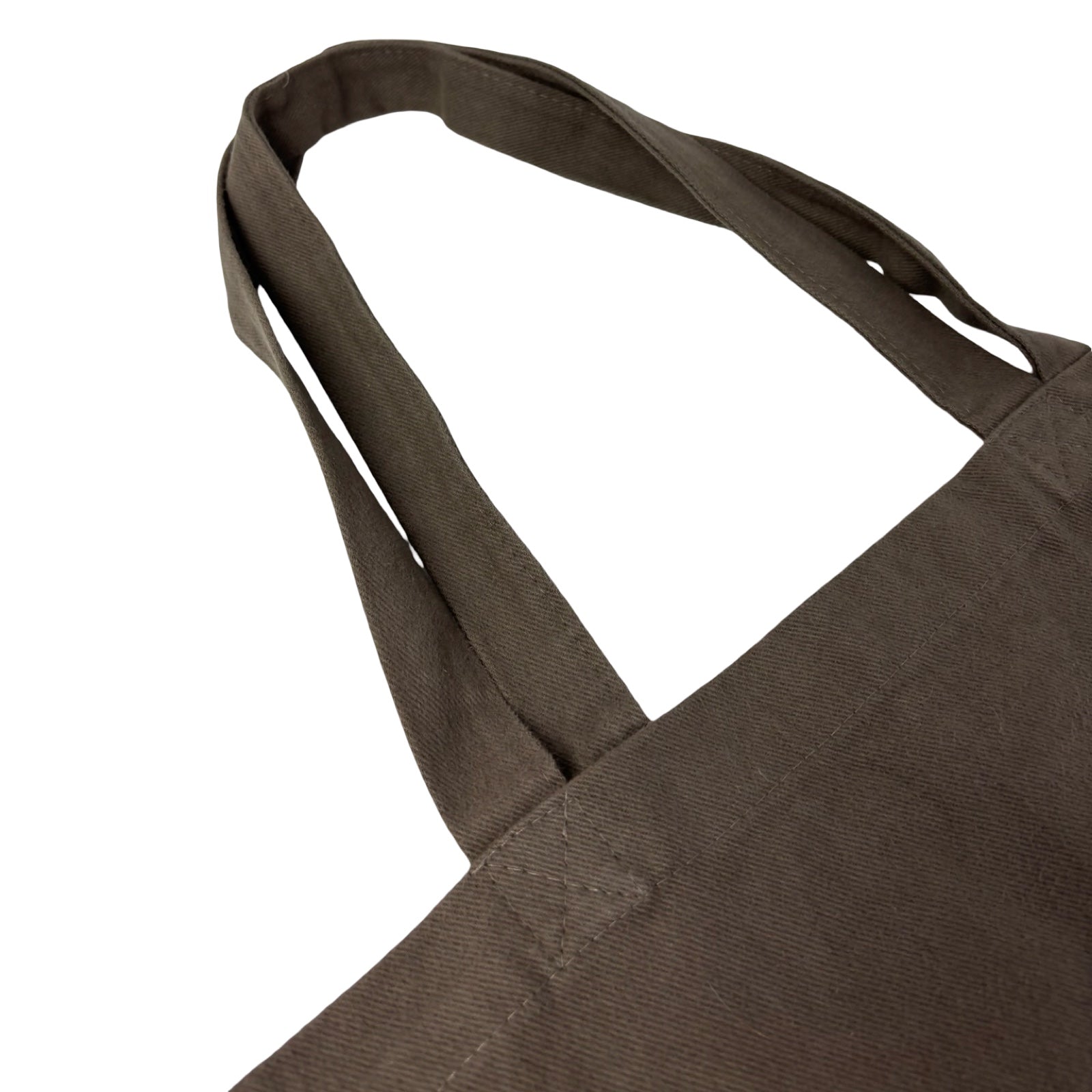 Rick Owens DRKSHDW Cotton Jumbo Tote Taupe Brown