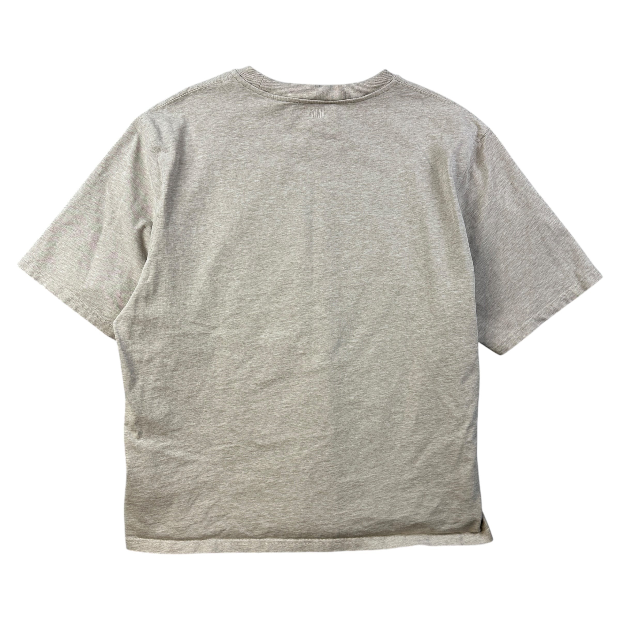 Ami Paris Logo Tee Grey