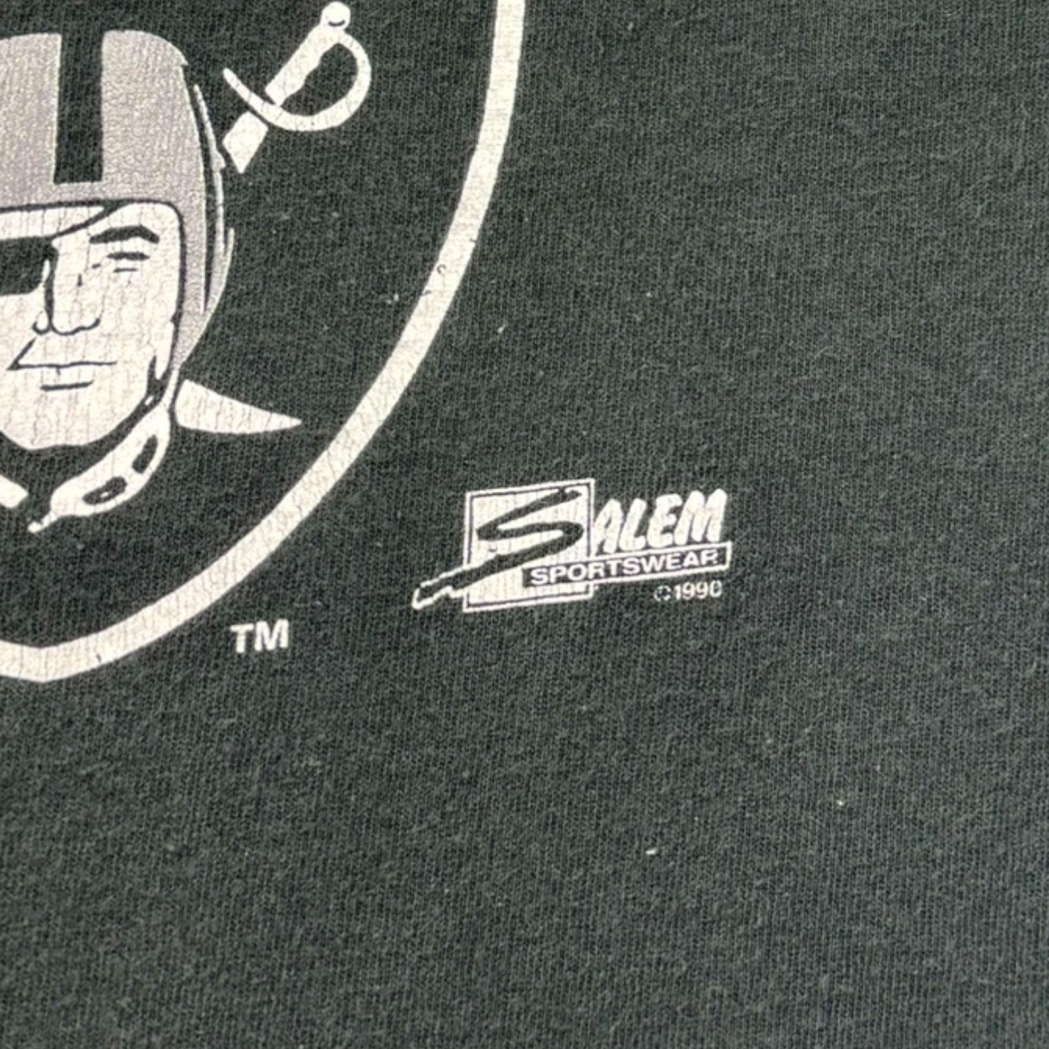 1990 Las Vegas Raiders ‘Real Men Wear Black’ T-Shirt
