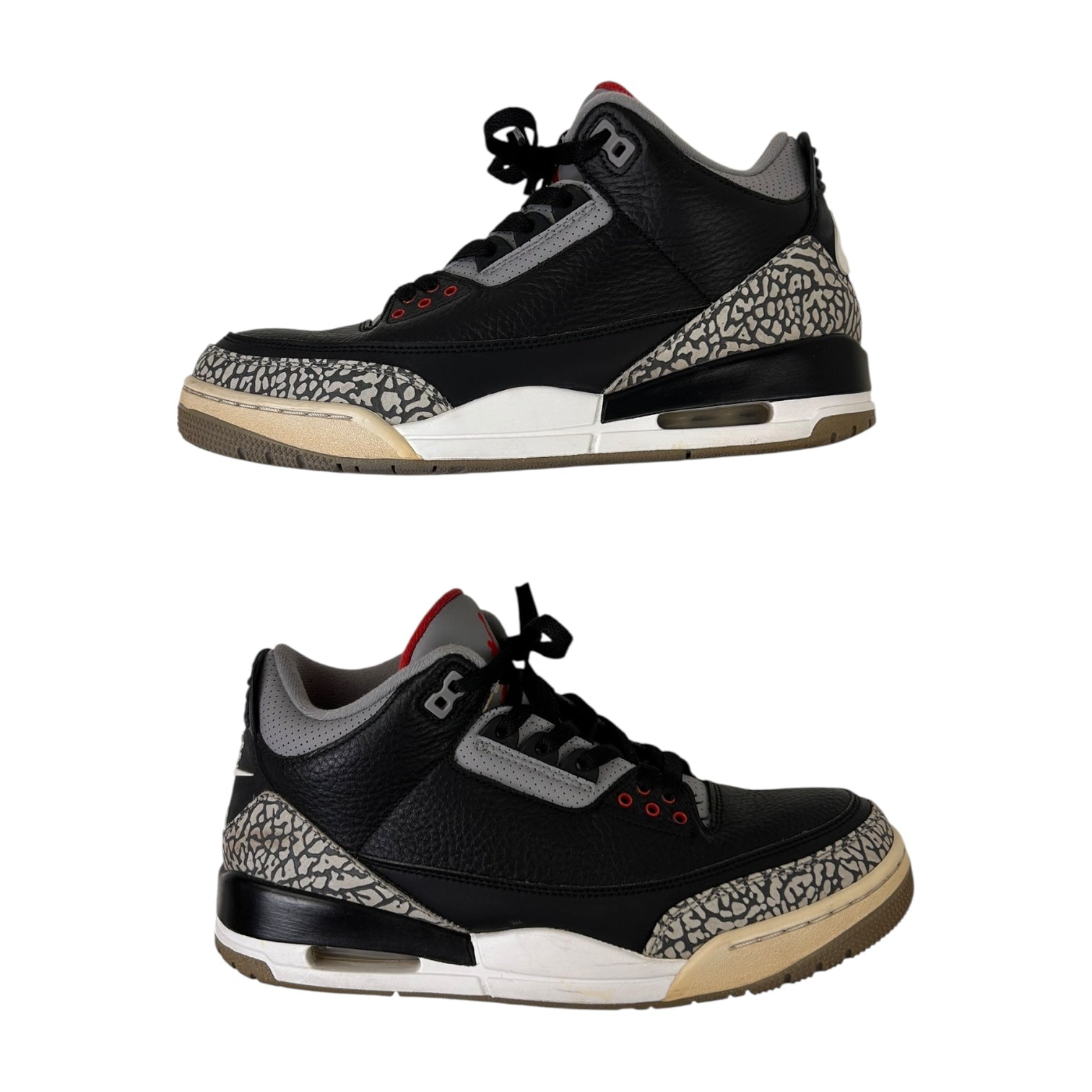Jordan 3 Black Cements (Used)