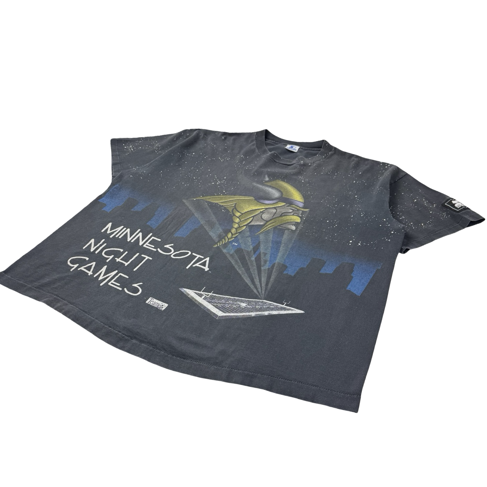Vintage Minnesota Vikings "Night Games" Starter T-Shirt