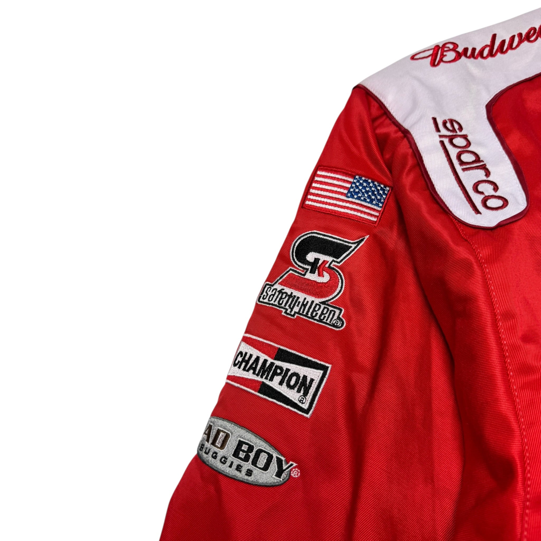 Vintage Budweiser Chase Authentics NASCAR Jacket