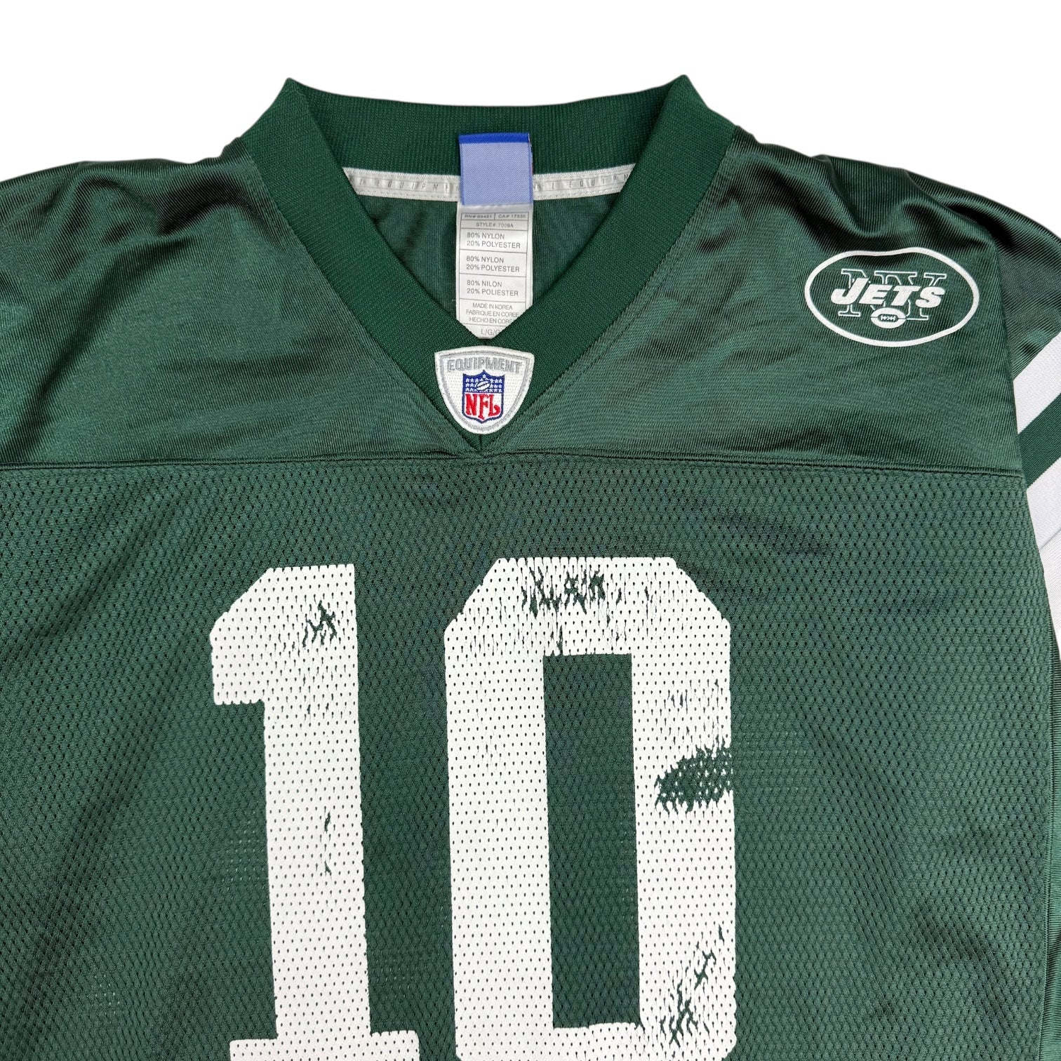 Vintage Reebok New York Jets Chad Pennington Home Jersey Green/White