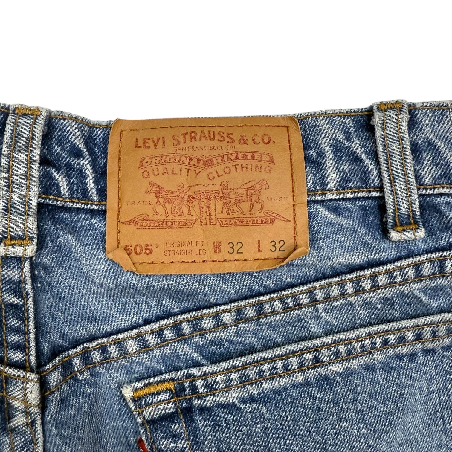 Vintage Levi’s Orange Tab 505 Denim Pants Medium Wash