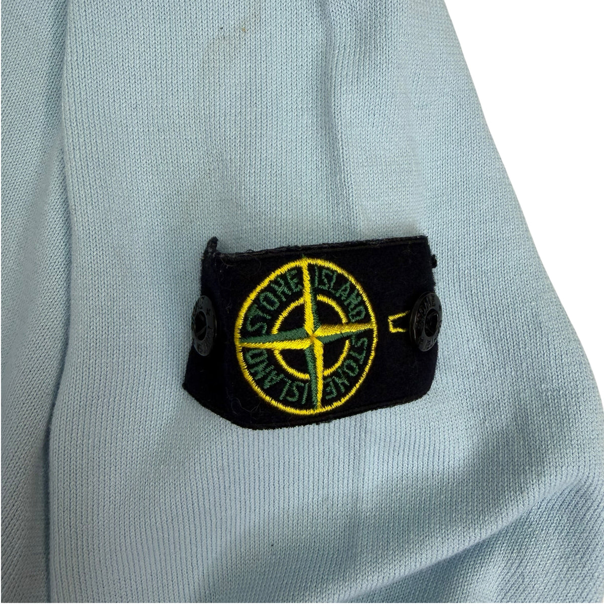 Stone Island Junior Crewneck Sweater Baby Blue