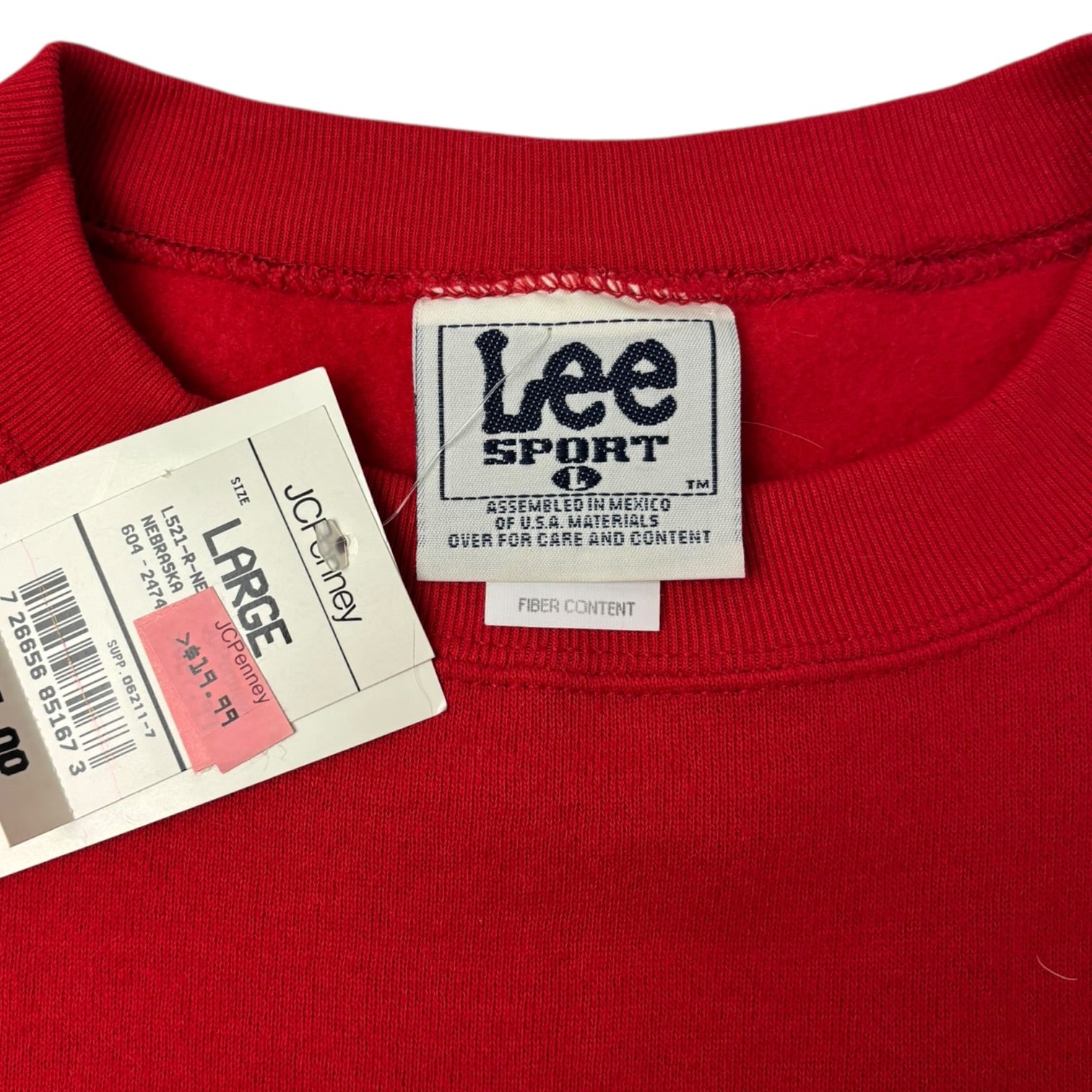 Vintage Huskers Nebraskas Crewneck Red