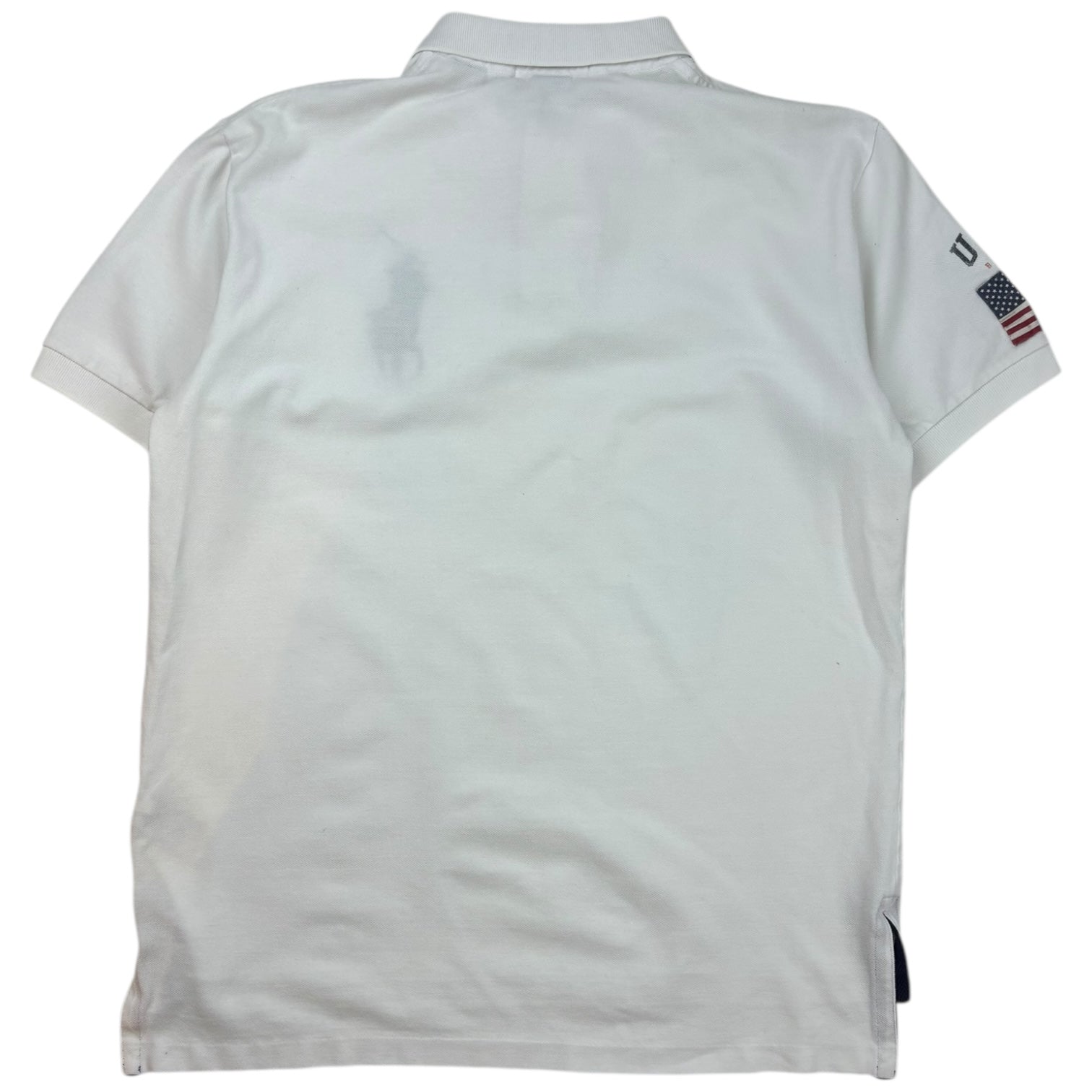 Vintage Polo Ralph Lauren Big Pony Polo T-Shirt White