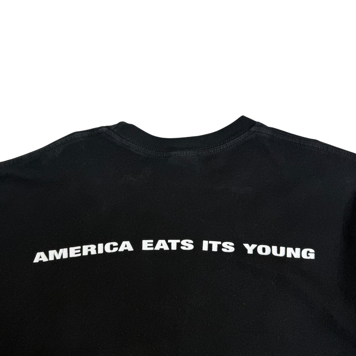 Supreme Belly “America Eats Its Young” Tee Black