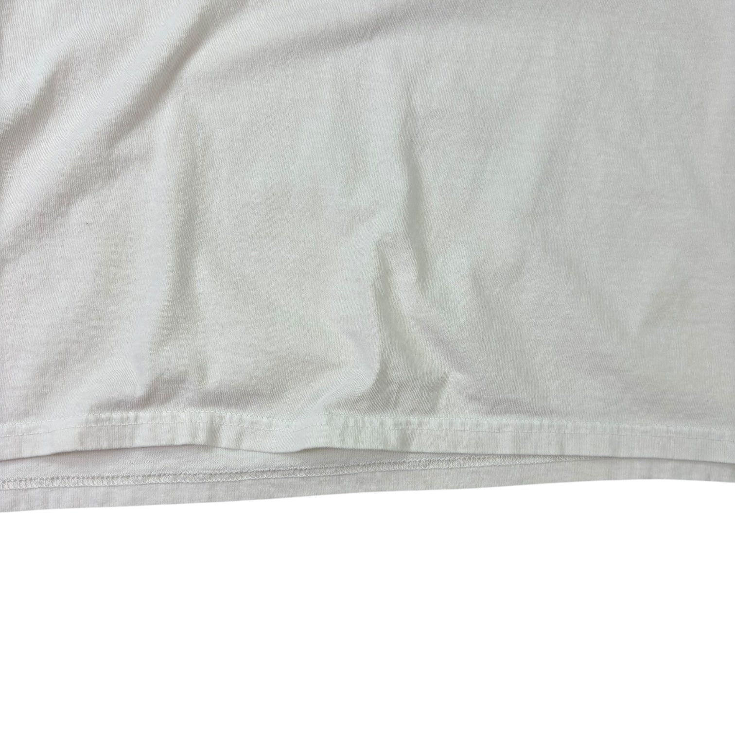 Stussy Stock Logo Long Sleeve White