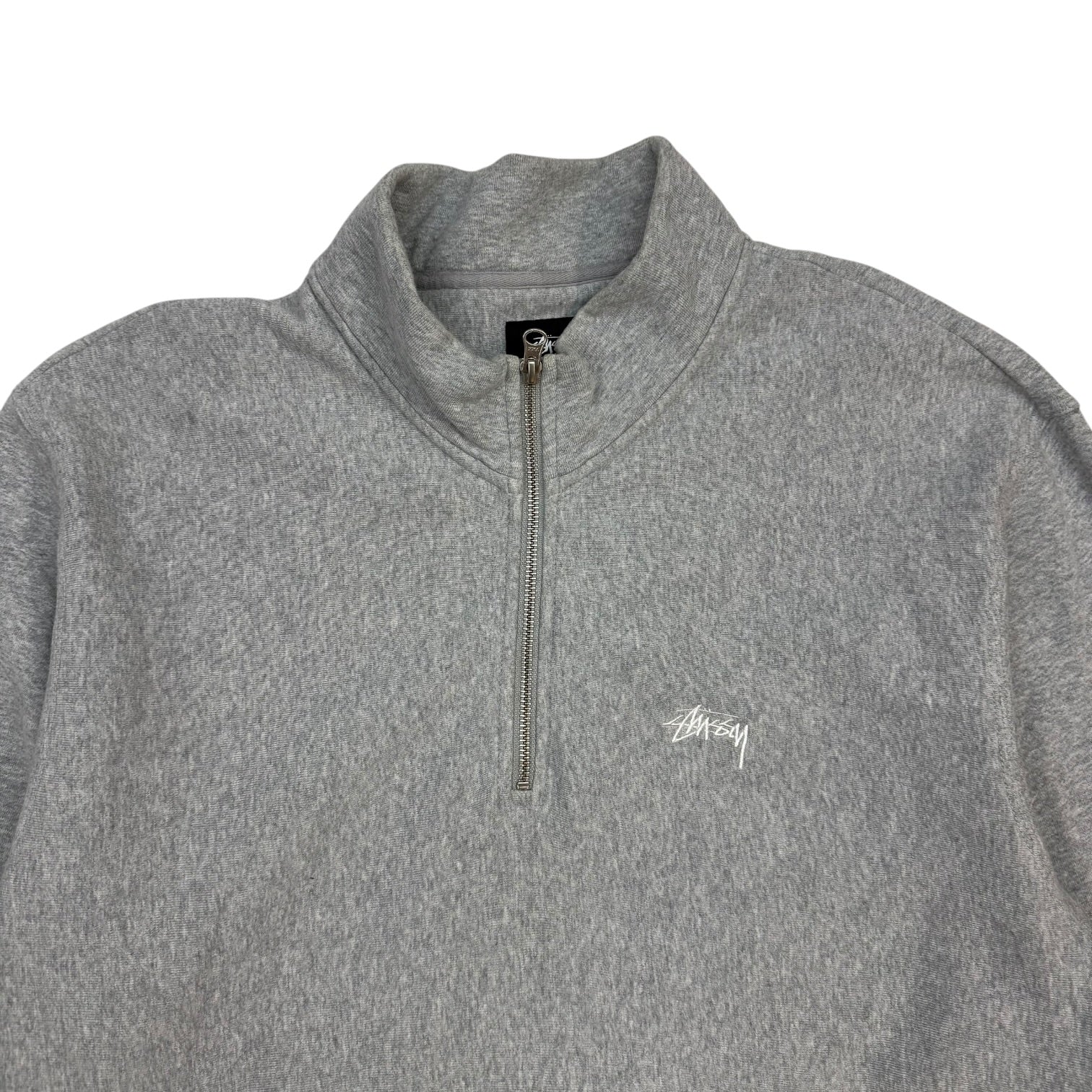 Stussy Stock Logo Mock Grey