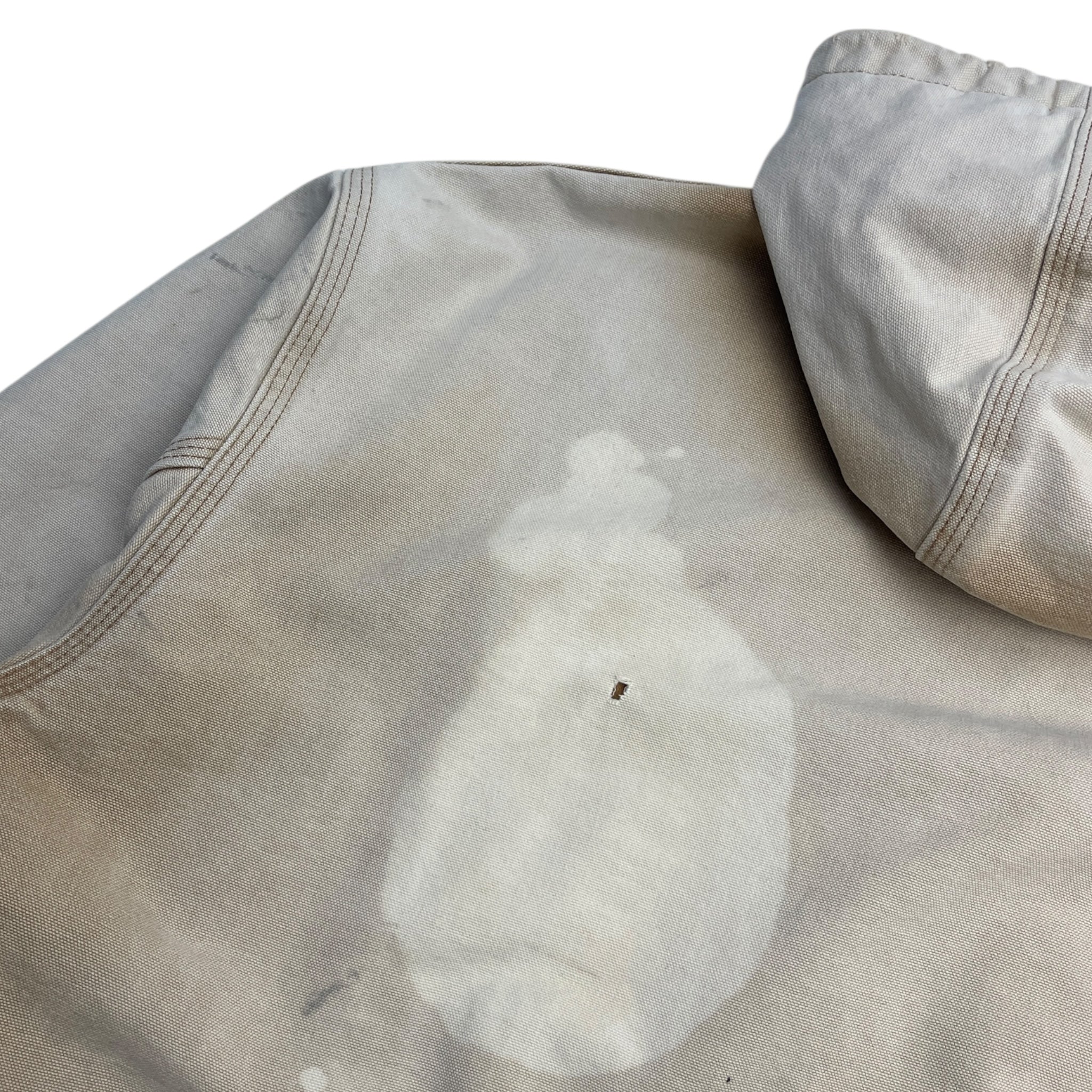 Vintage Carhartt Active Jacket Waffle Lined Faded Tan