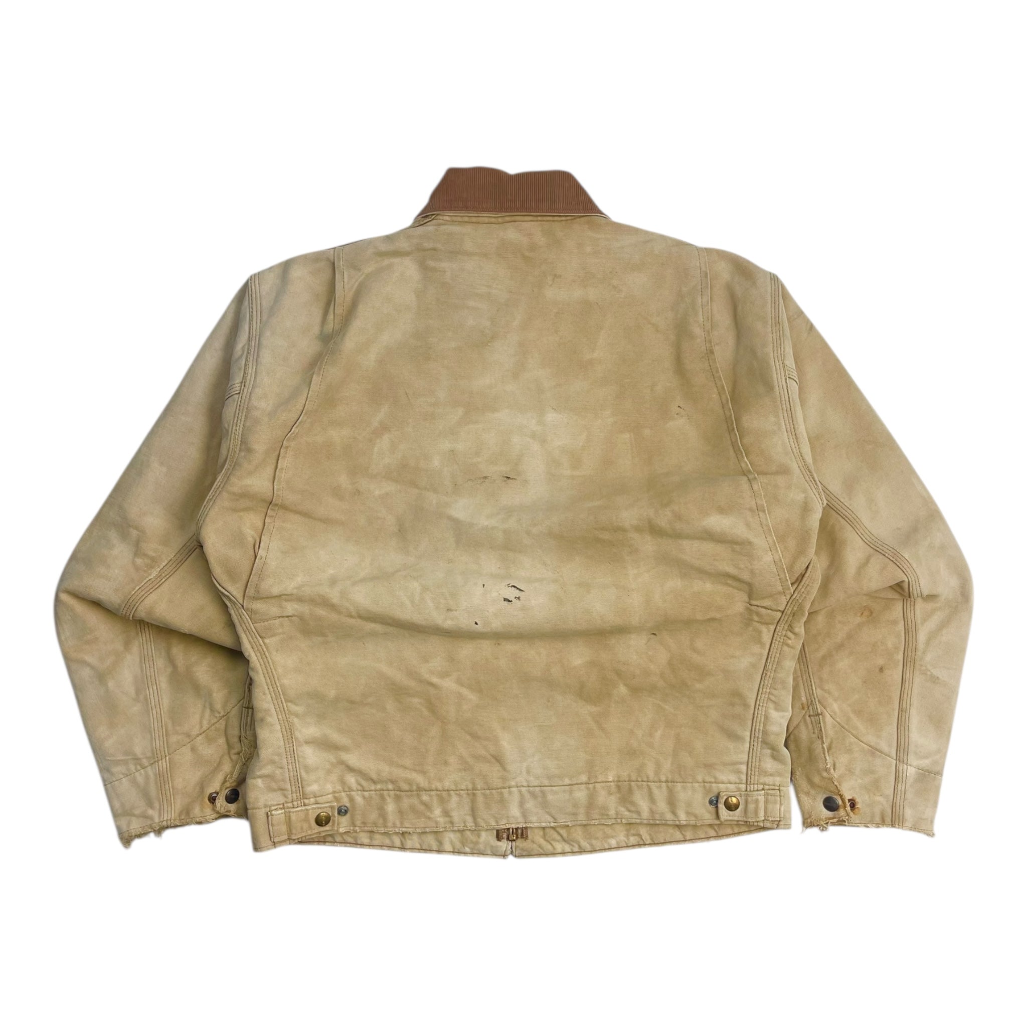 Vintage Carhartt Detroit Workwear Jacket Faded Tan