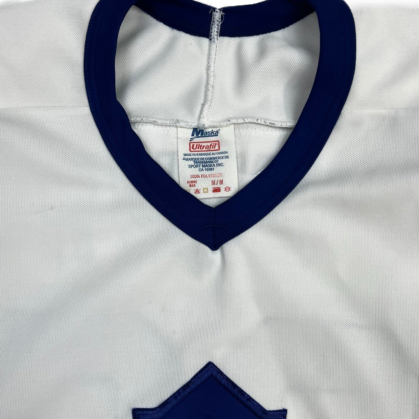 Vintage Toronto Maple Leafs Felix Potvin Maska Away Jersey