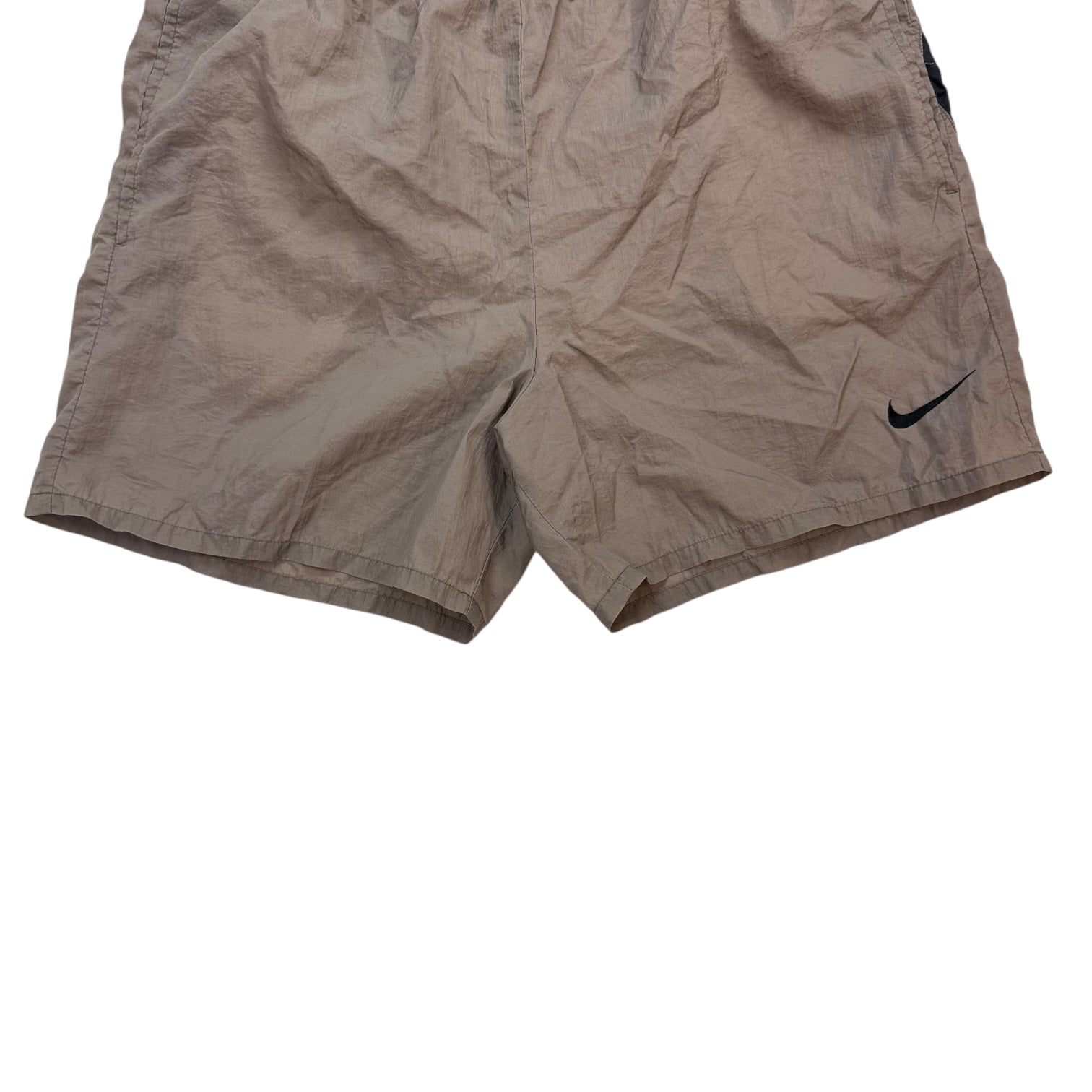 Vintage Nike Swoosh Shorts Brown