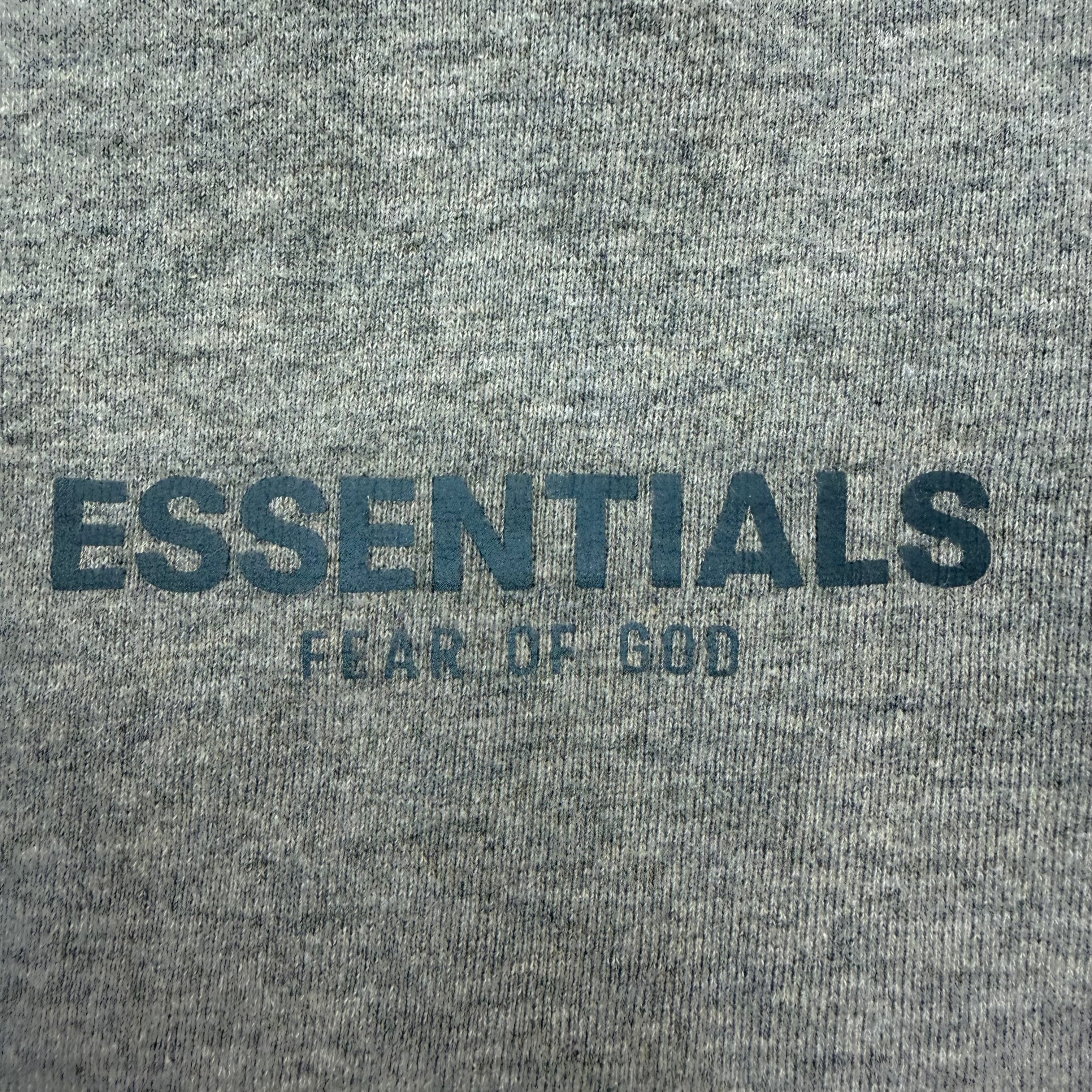 Fear of God Essentials Fleece Shorts Heather Grey