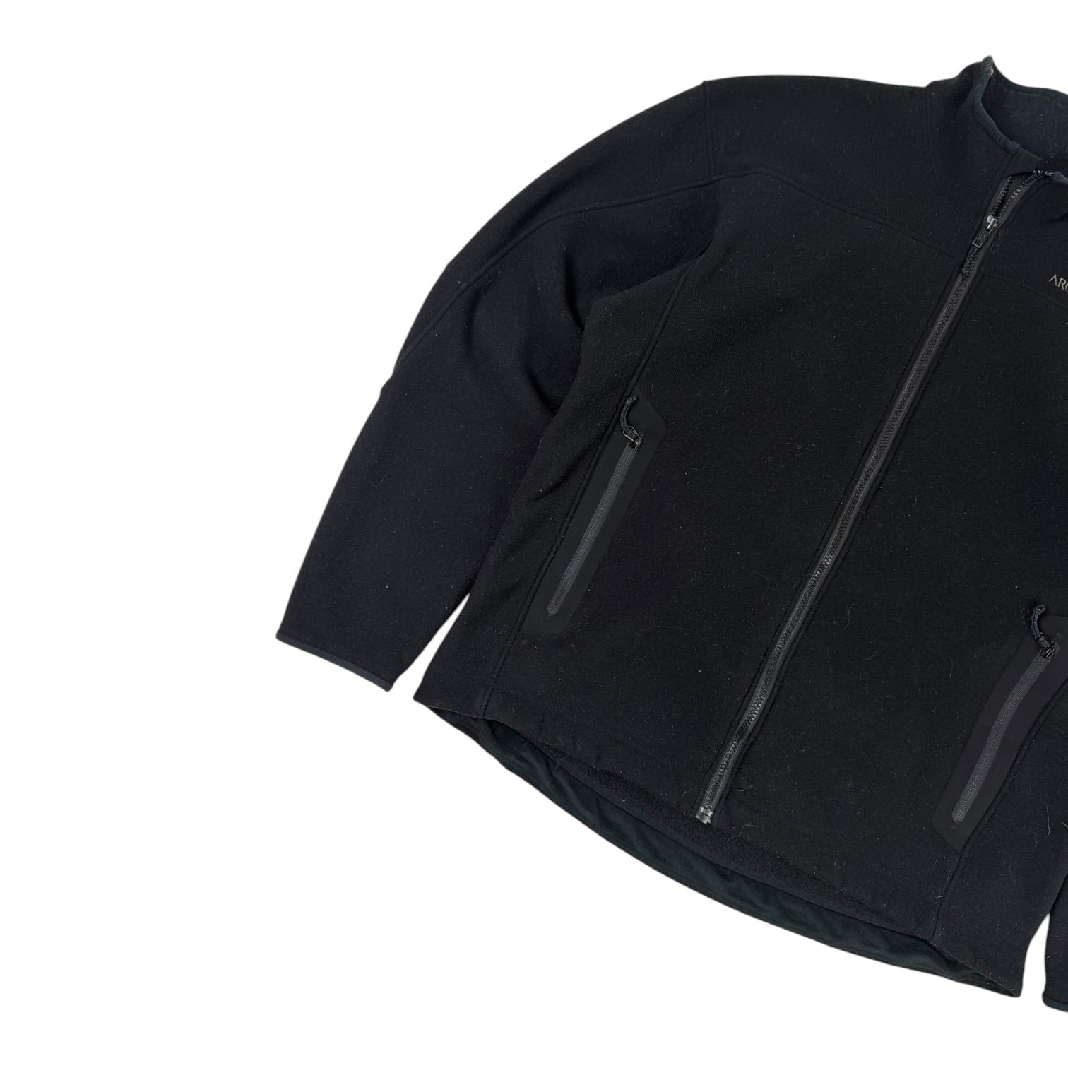 Arc'teryx Easy Rider Soft-Shell Fleece Jacket Black