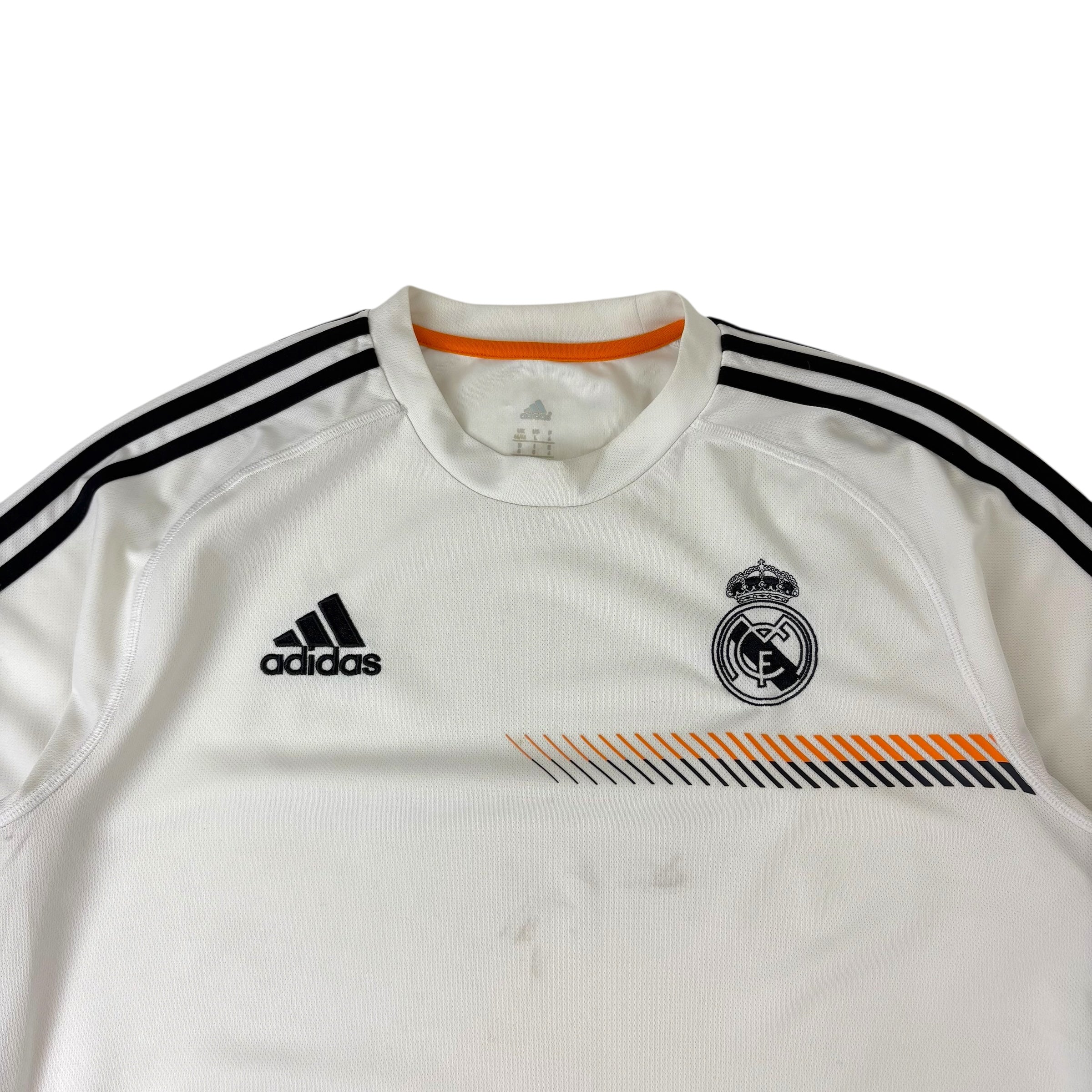 2013-14 Real Madrid Training Jersey White