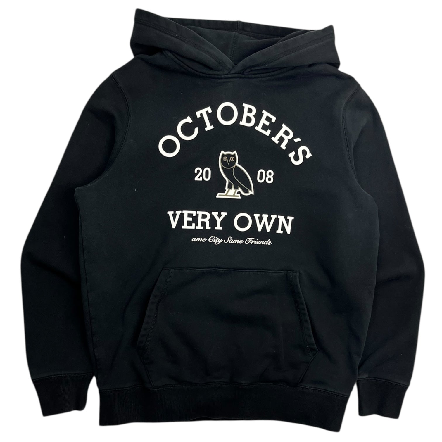 OVO Owl Spellout Hoodie Black