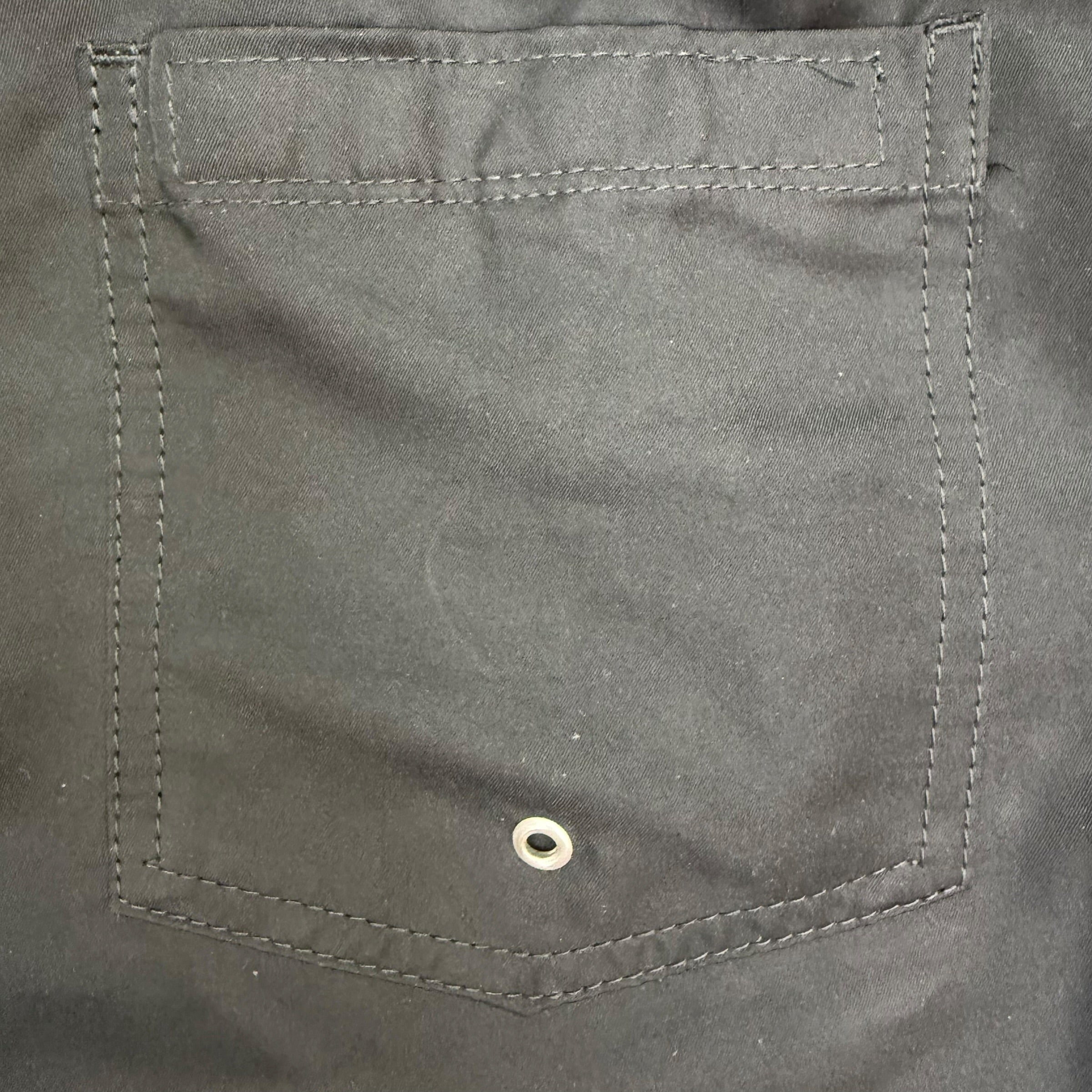 Stussy Waistband Logo Swim Shorts Black