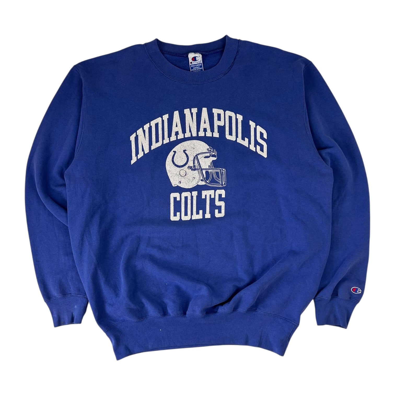 Vintage Indianapolis Colts Crewneck Sweater Blue