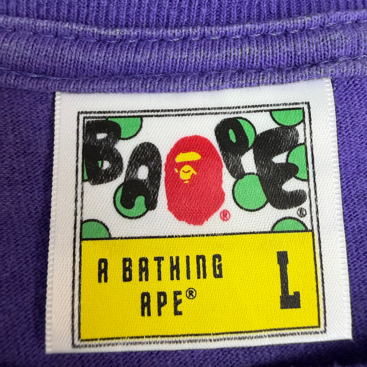 Bape Sakura Souvenir Cherry Blossom Tee Purple