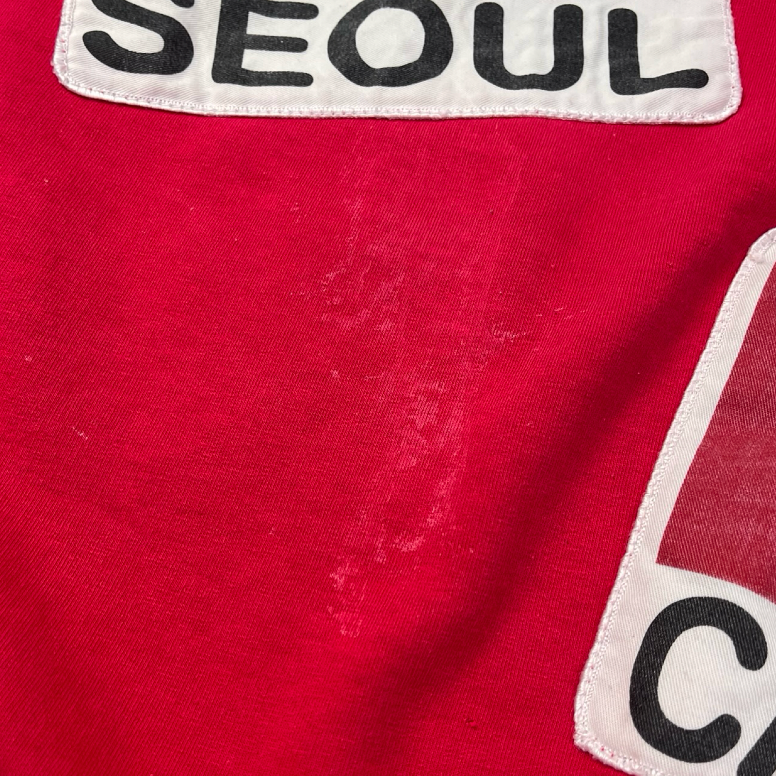 Vintage International Cities Flags Crew Neck