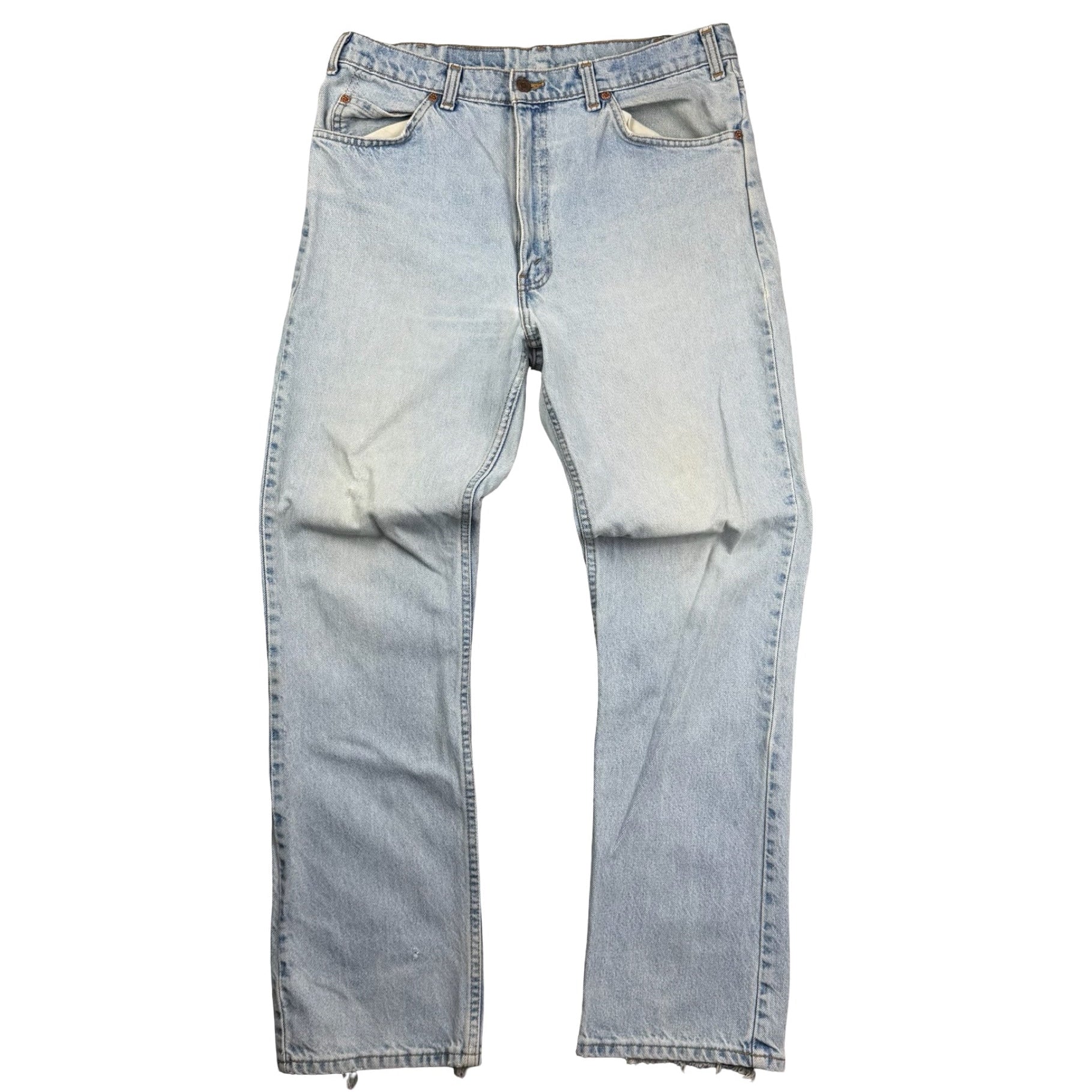 Vintage Levi’s 619 Light Wash Orange Tab Denim Jeans Blue