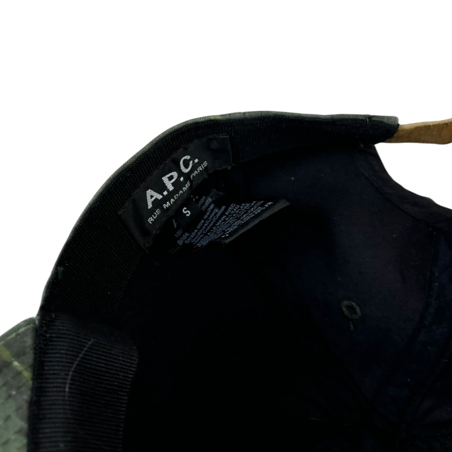 A.P.C. SS14 Tiger Stripe Camo StrapBack Hat