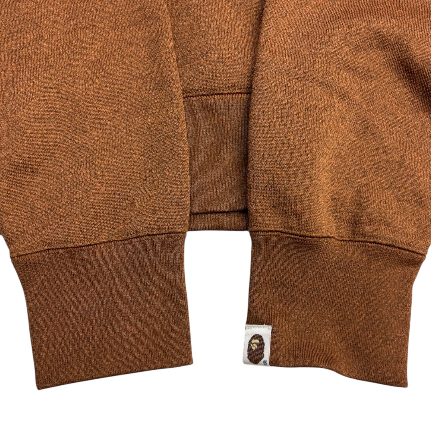 Bape Pullover Hoodie Brown