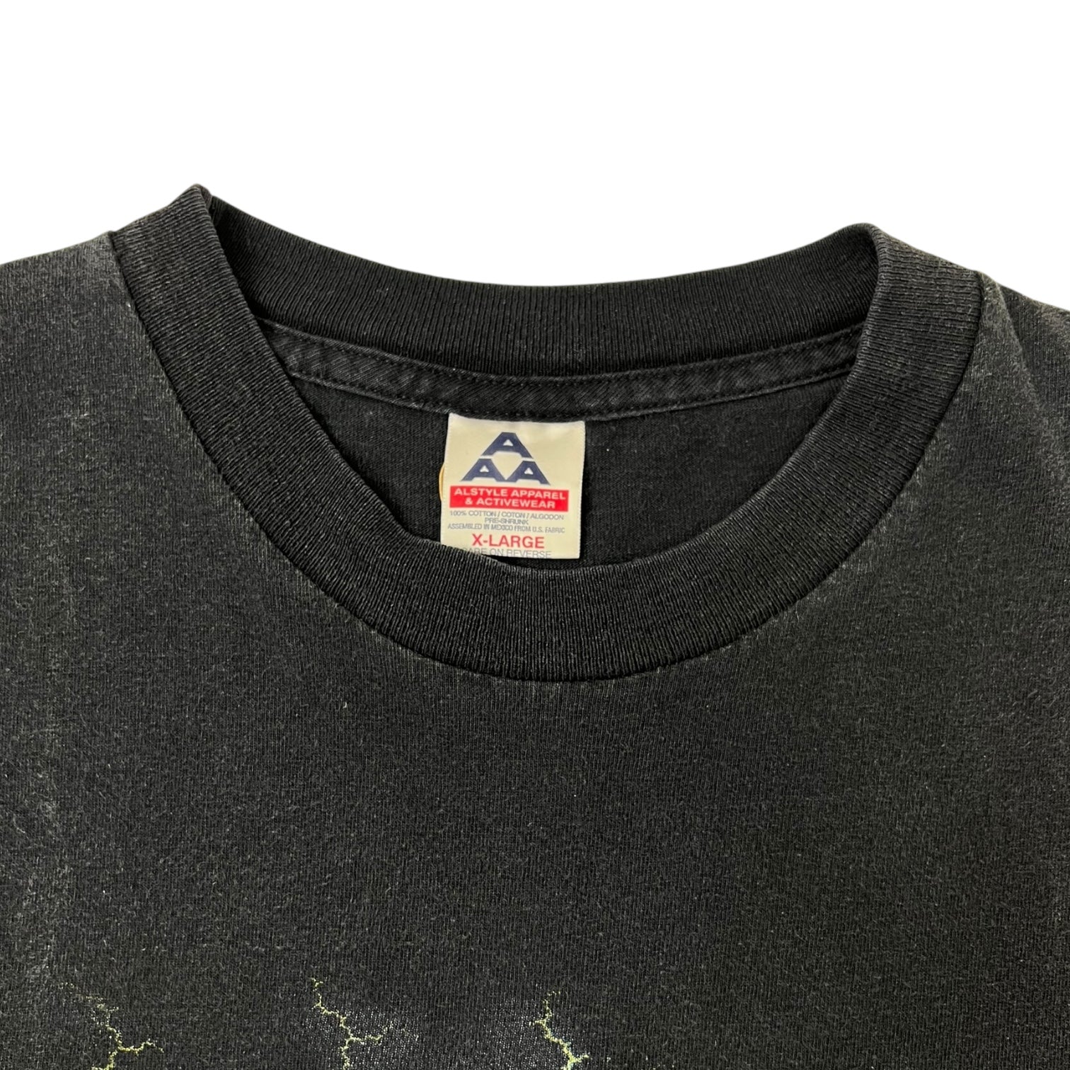 Vintage 2000 WWF.com Rishiki “II Cool” T-Shirt Black