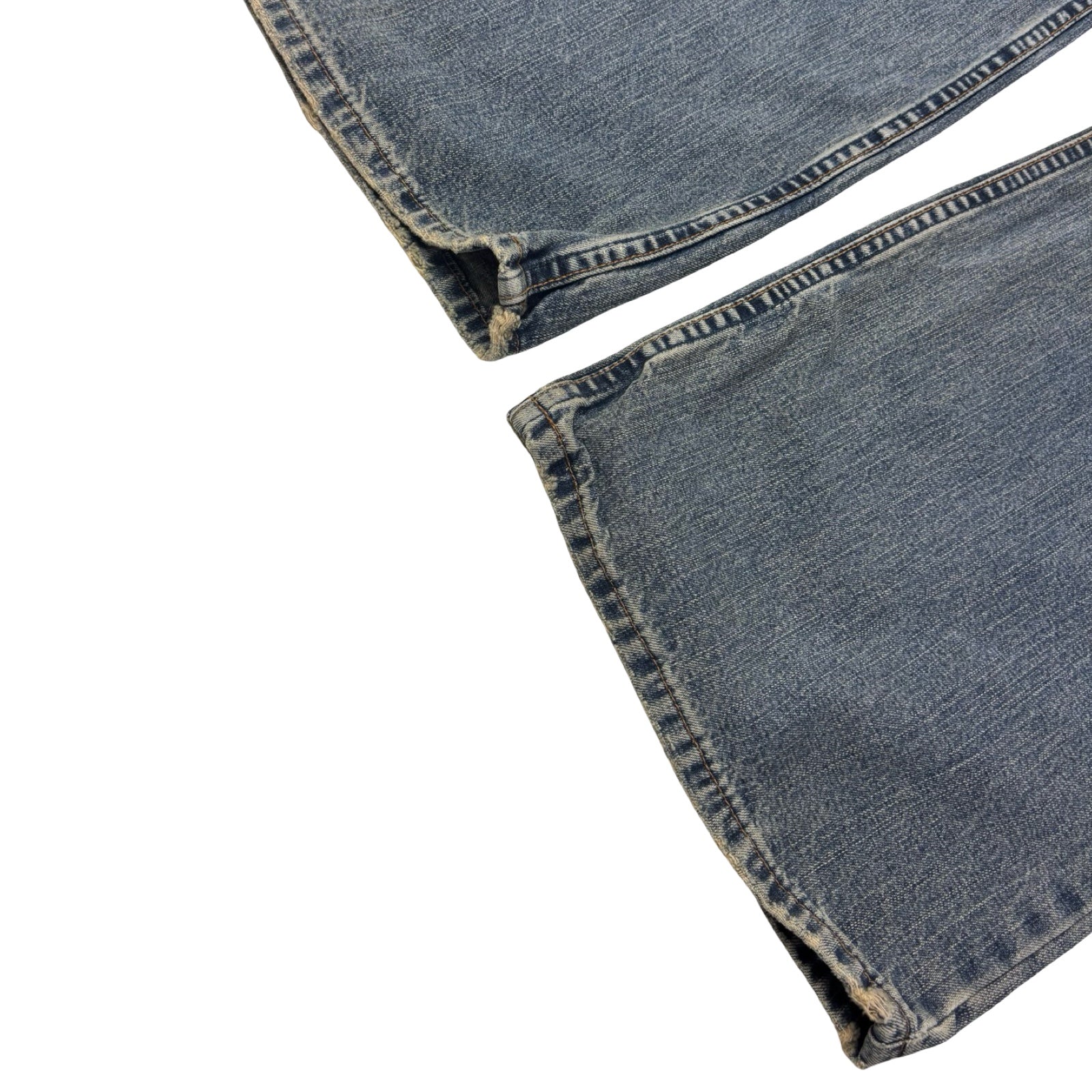 Vintage Y2K Silver Jeans Single Pocket Baggy Denim