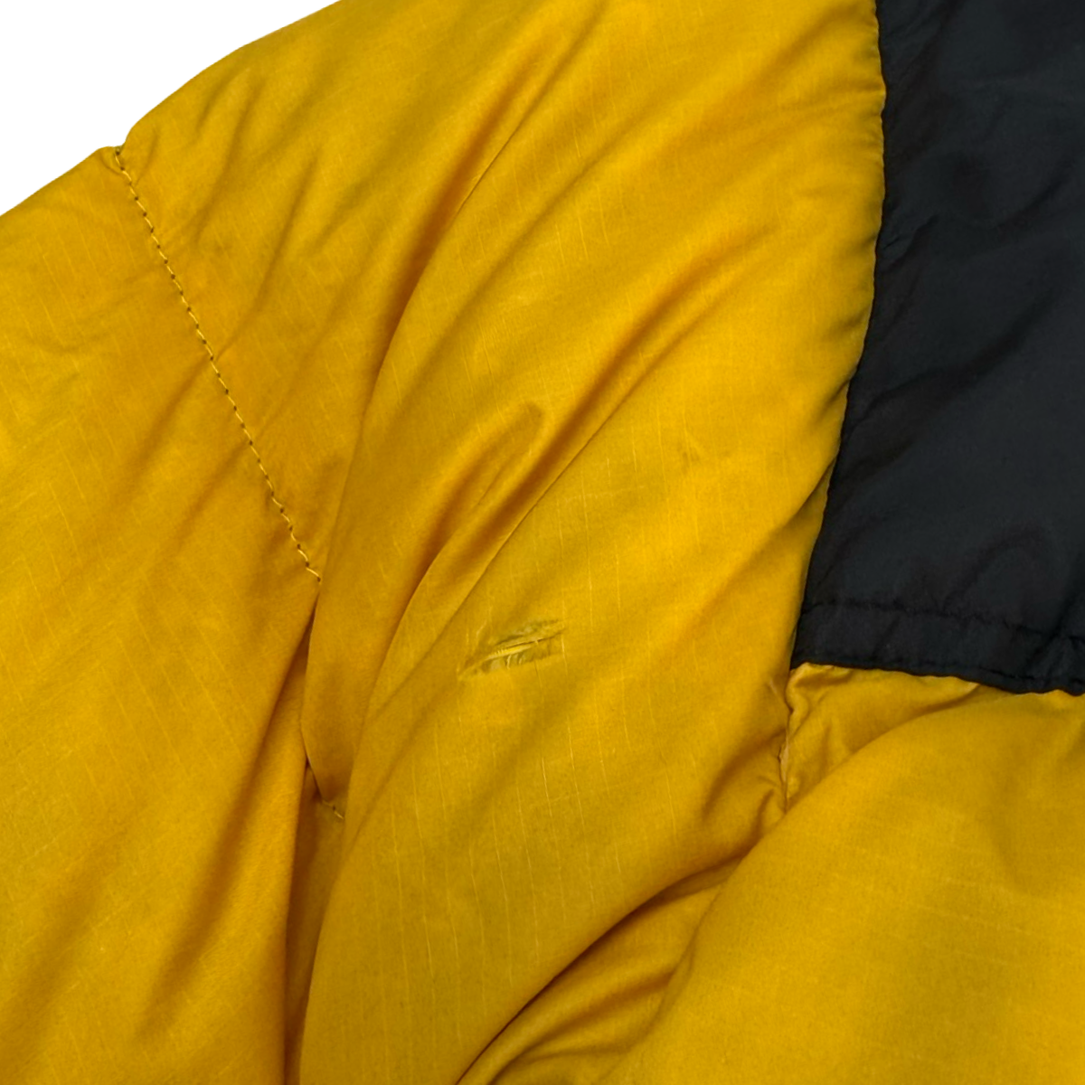 The North Face 700 Down Puffer Jacket Yellow/Black