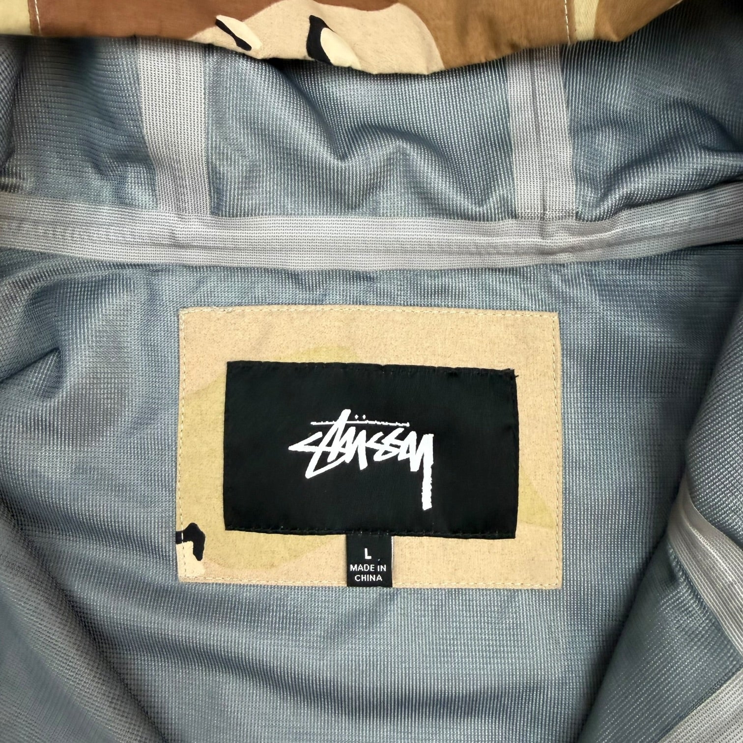 Stussy Camo Taped Seam Field Jacket